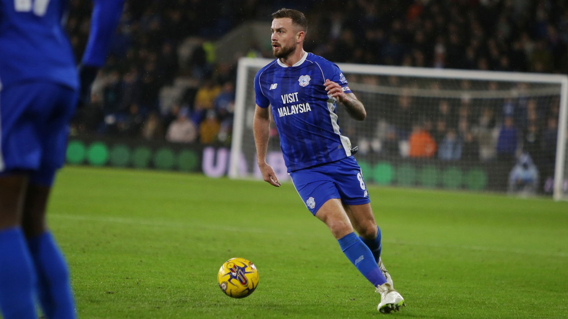 Joe Ralls in action for Cardiff City