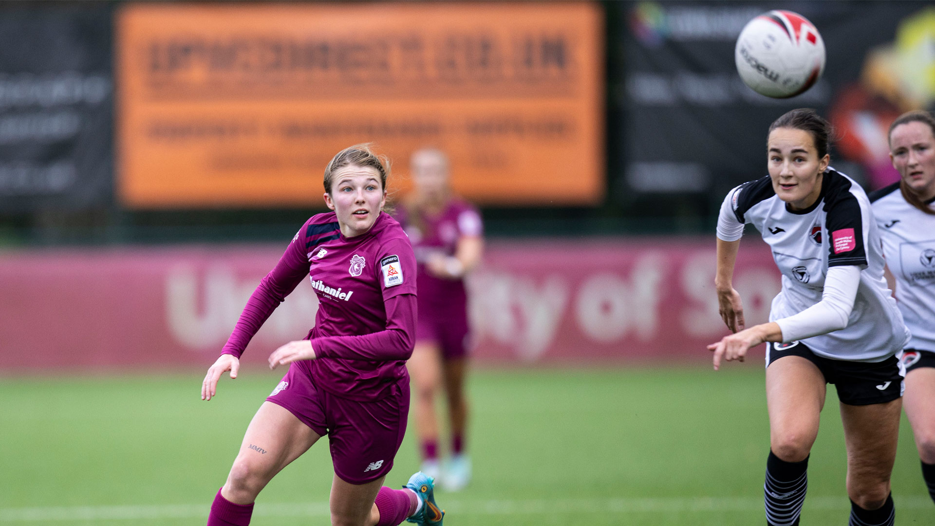 Mikayla Cook in action for Cardiff City Women