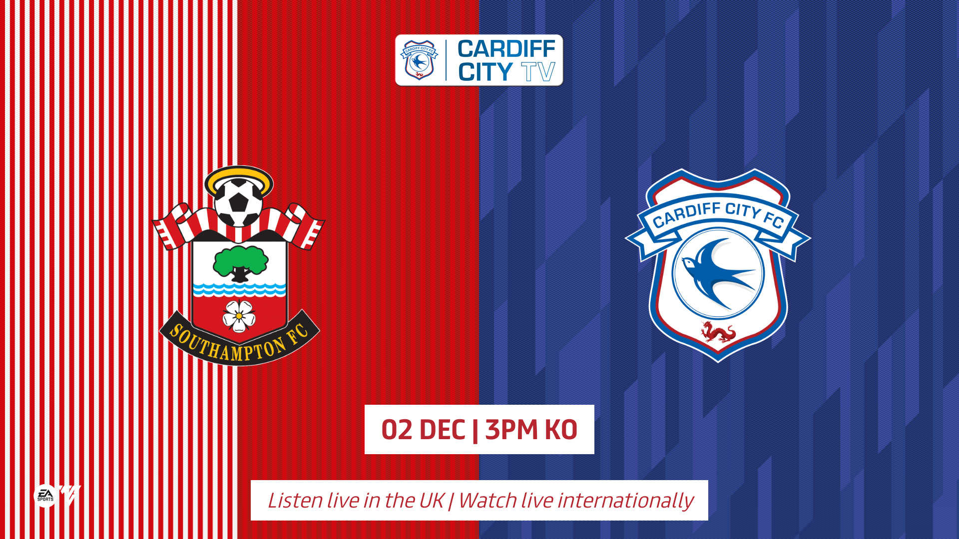 Cardiff City TV | Southampton (A) | Cardiff