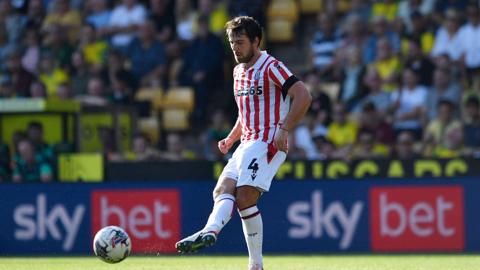 Ben Pearson in action for Stoke City