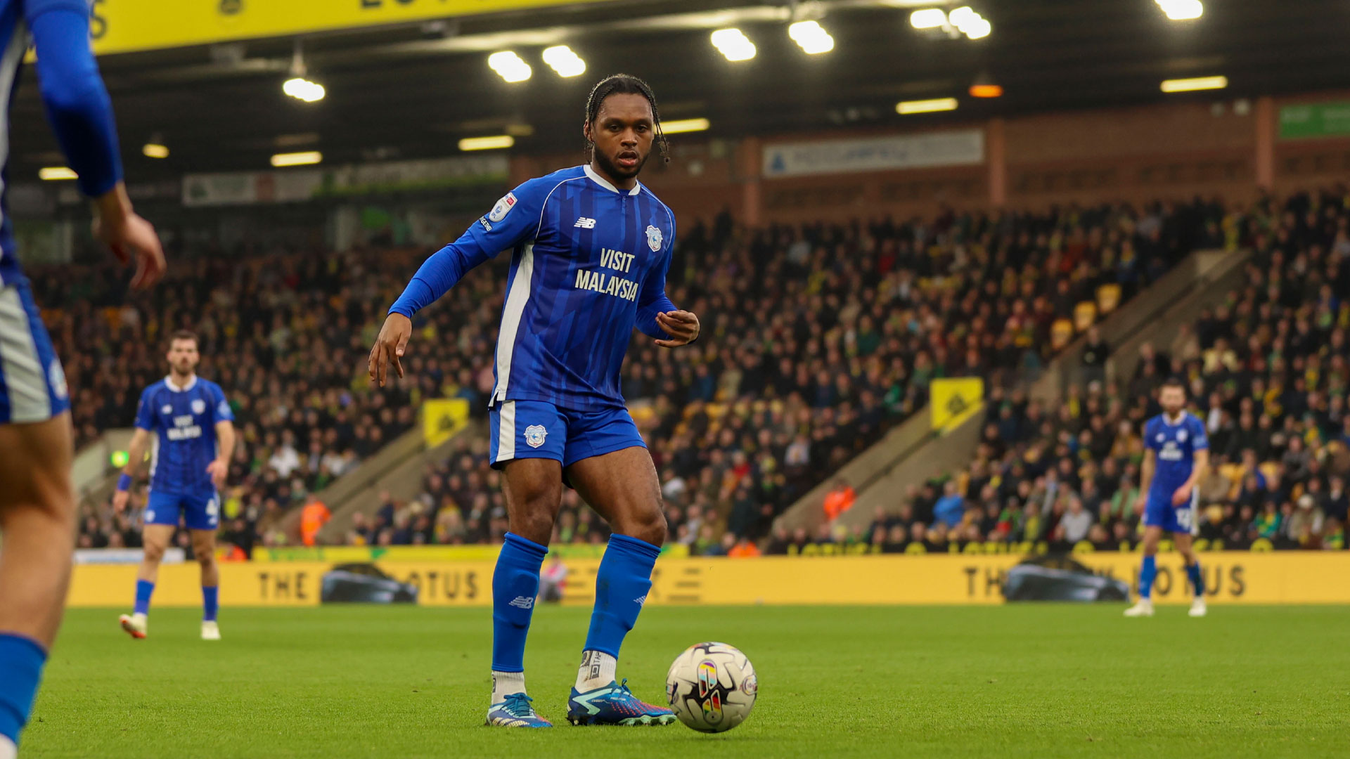Mahlon Romeo in action for Cardiff City