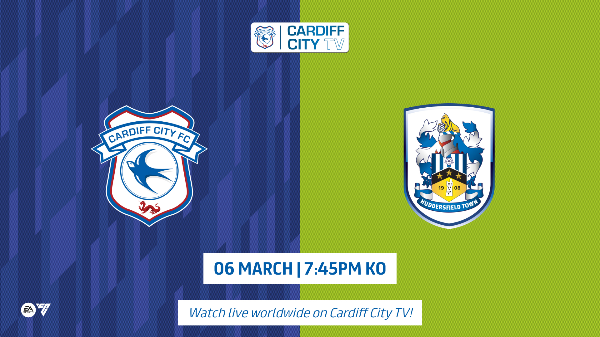 Cardiff City TV | Huddersfield Town (H)