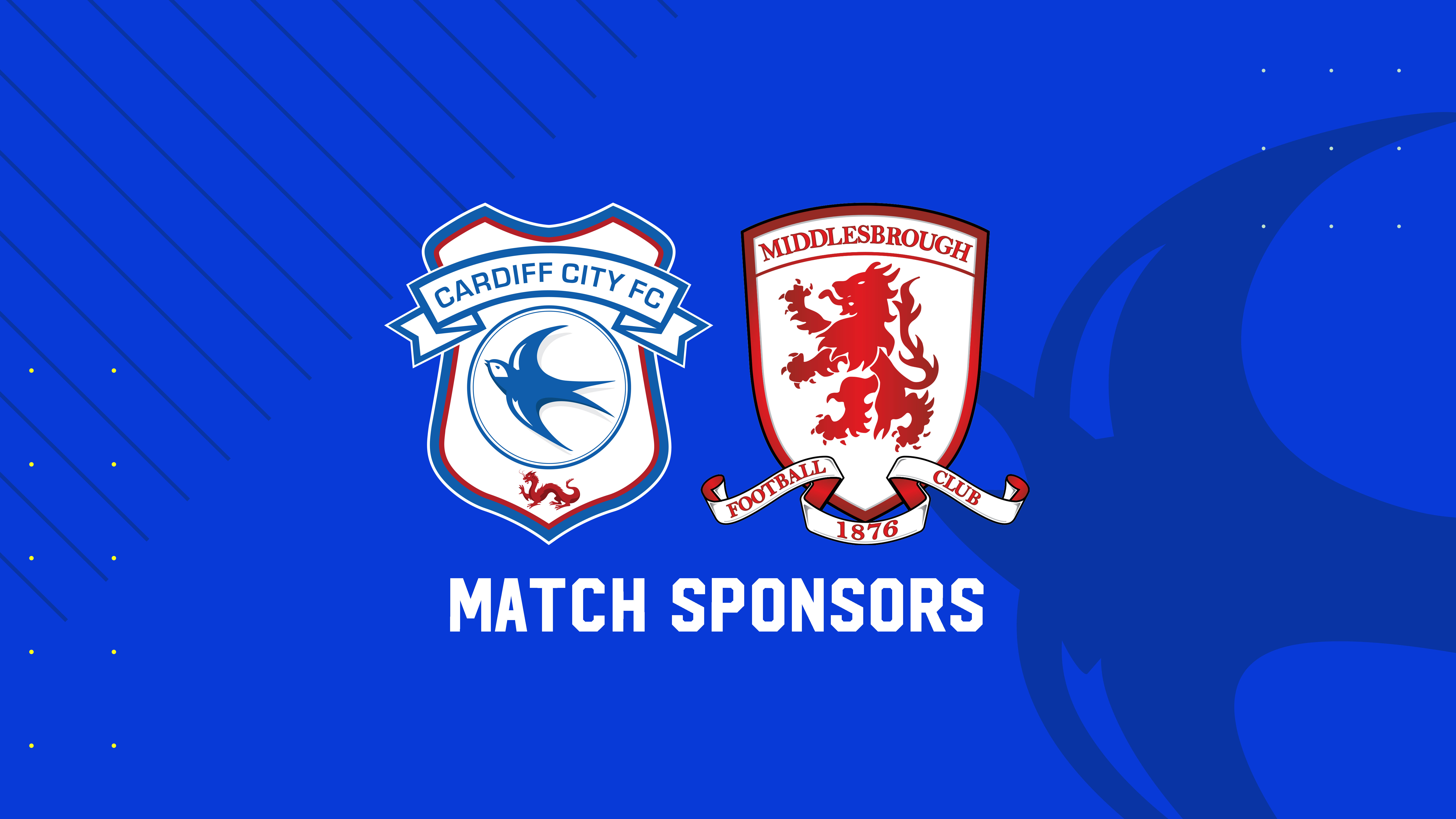 Match Sponsors: Cardiff City vs. Middlesbrough