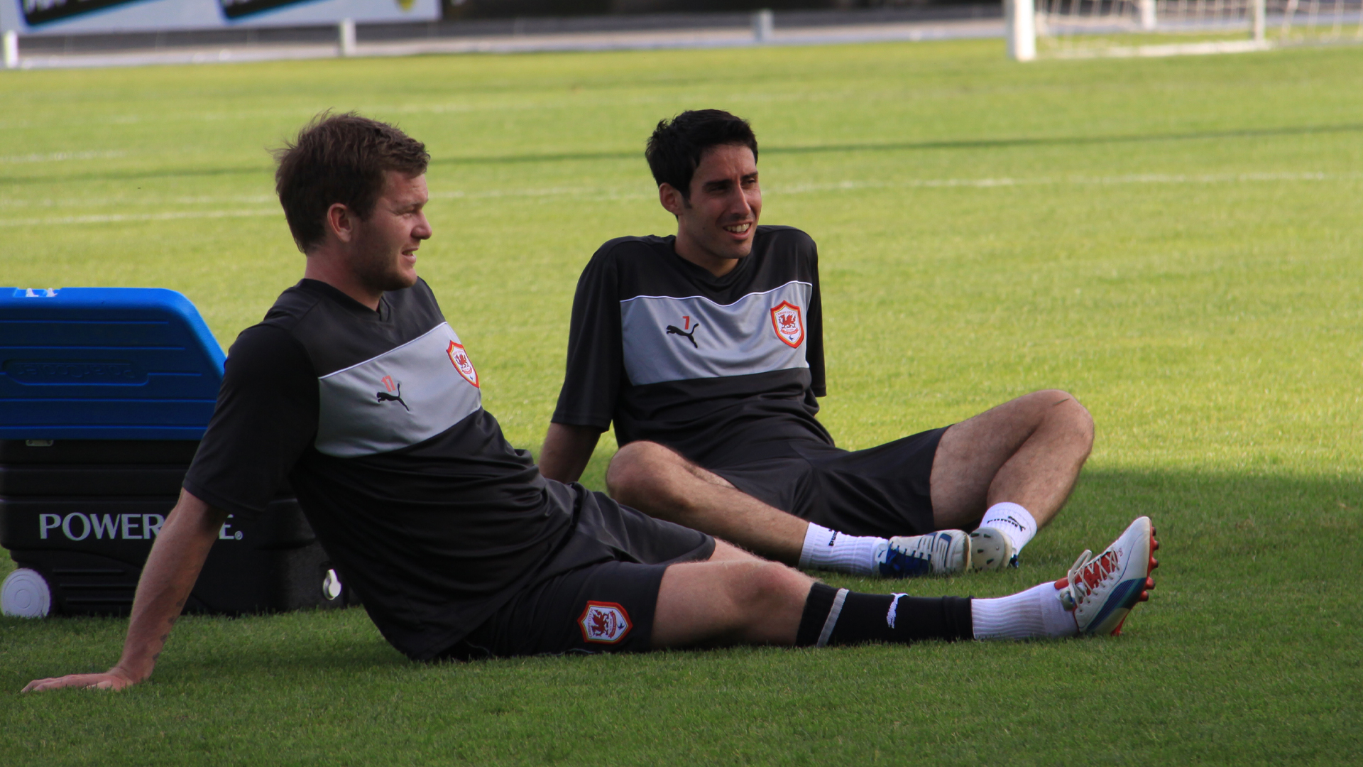 Peter Whittingham and Aron Gunnarsson