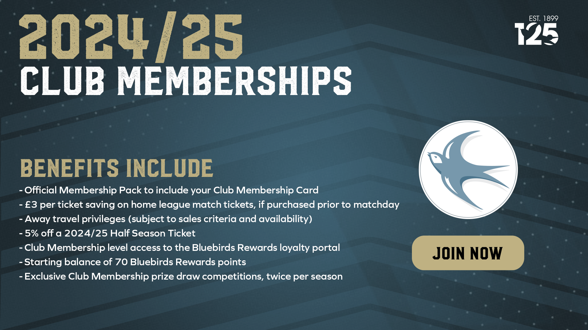 Club Memberships 2024/25