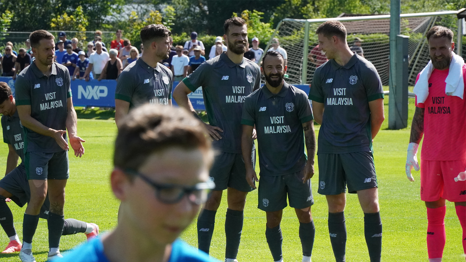 Cardiff City players