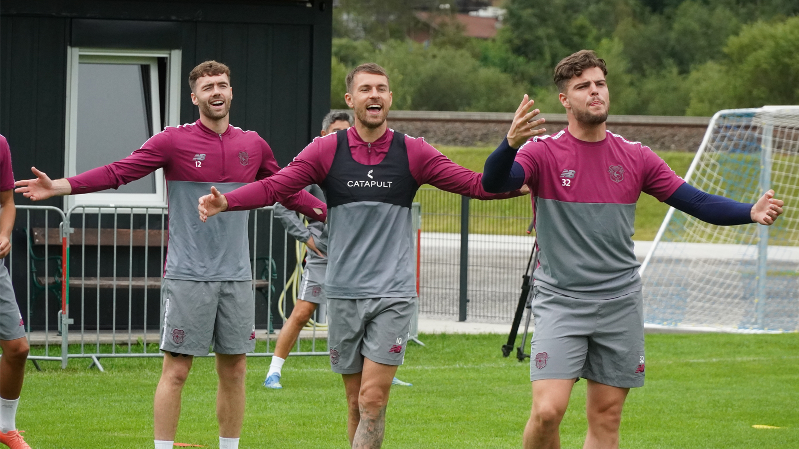 Cardiff City players