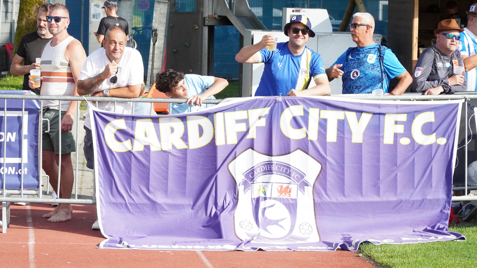 Cardiff City supporters