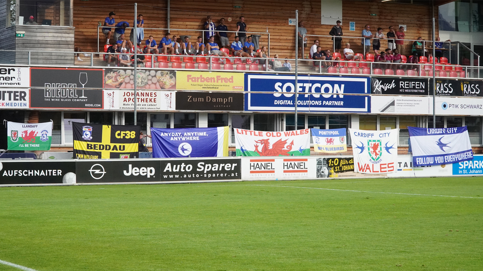 Cardiff City supporters