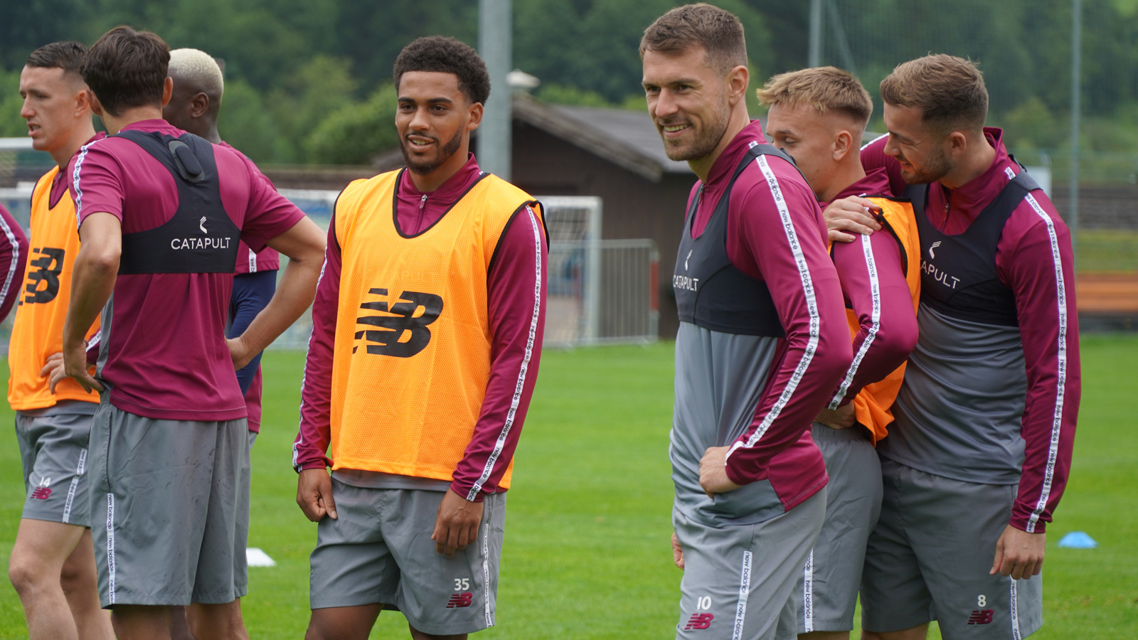 Andy Rinomhota, Aaron Ramsey, Isaak Davies, Joe Ralls