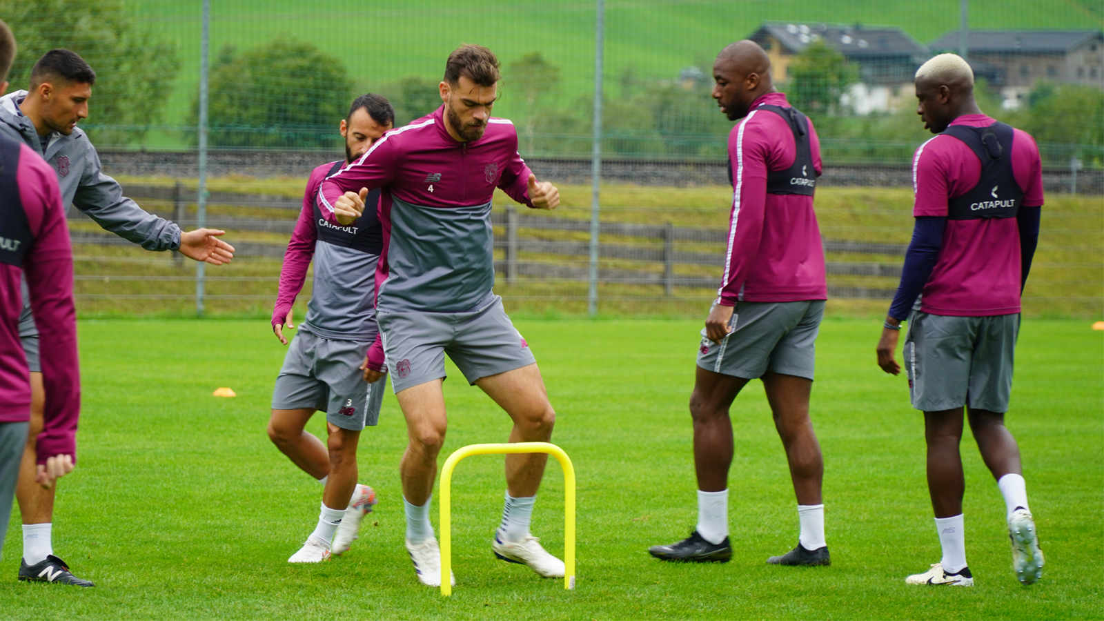 Cardiff City players