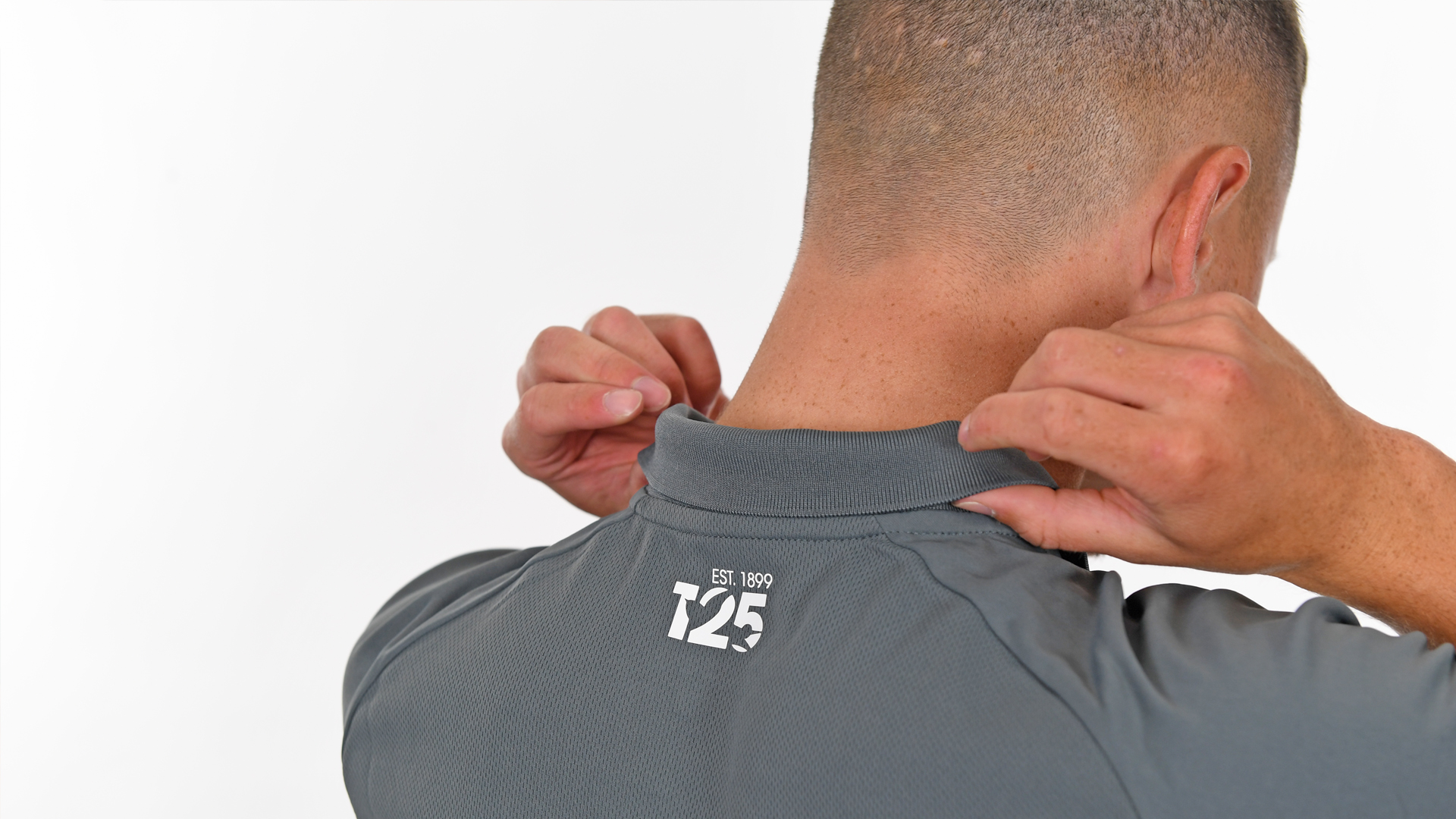 Back of away shirt