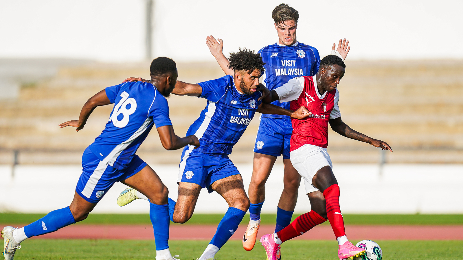 Cardiff City players