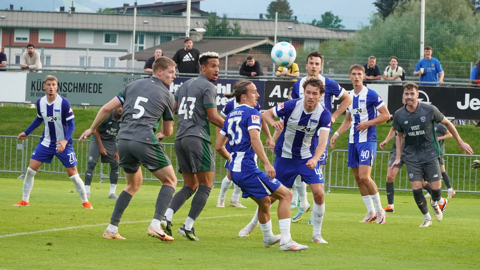 Cardiff City players