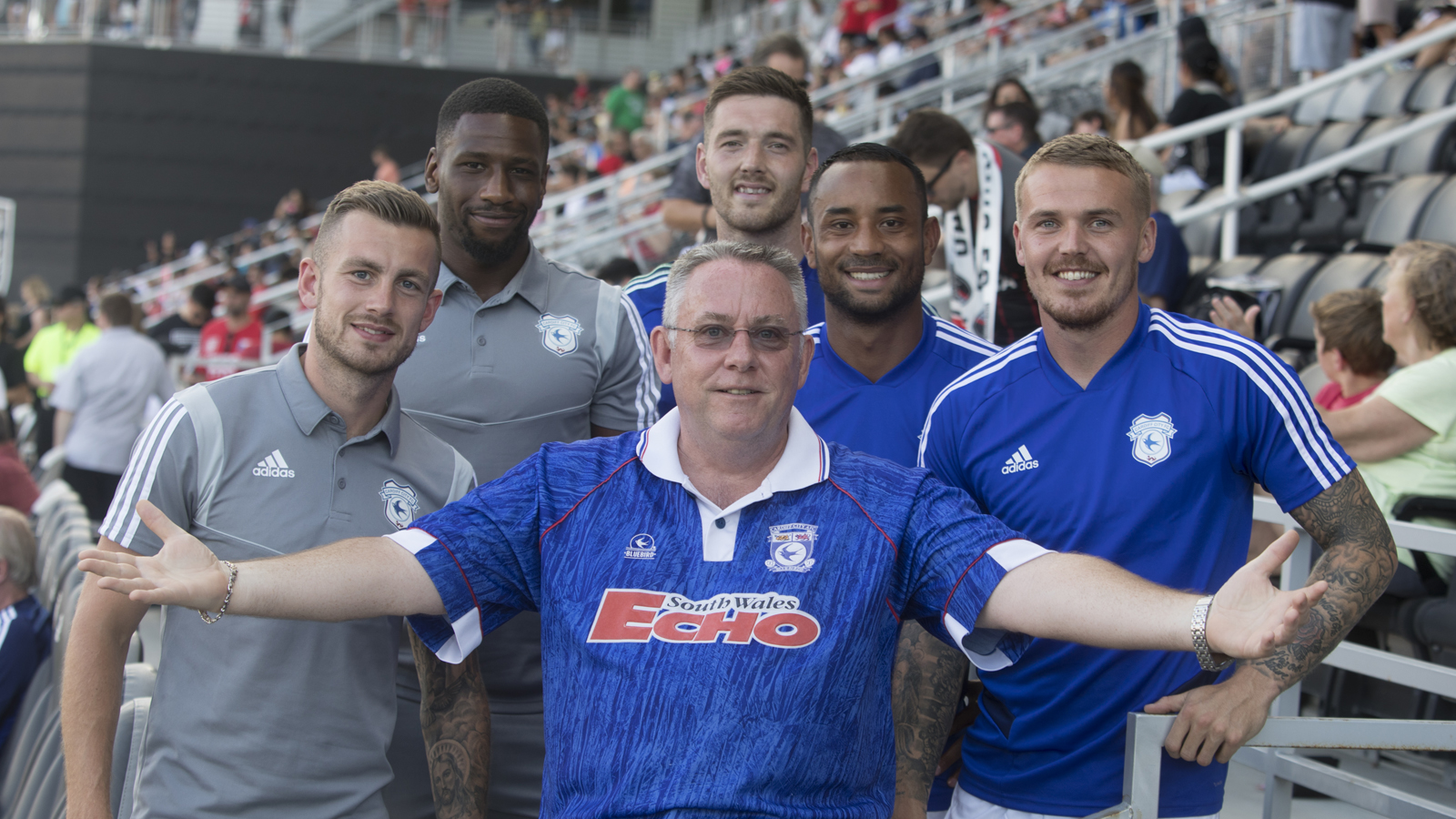 Cardiff City supporters