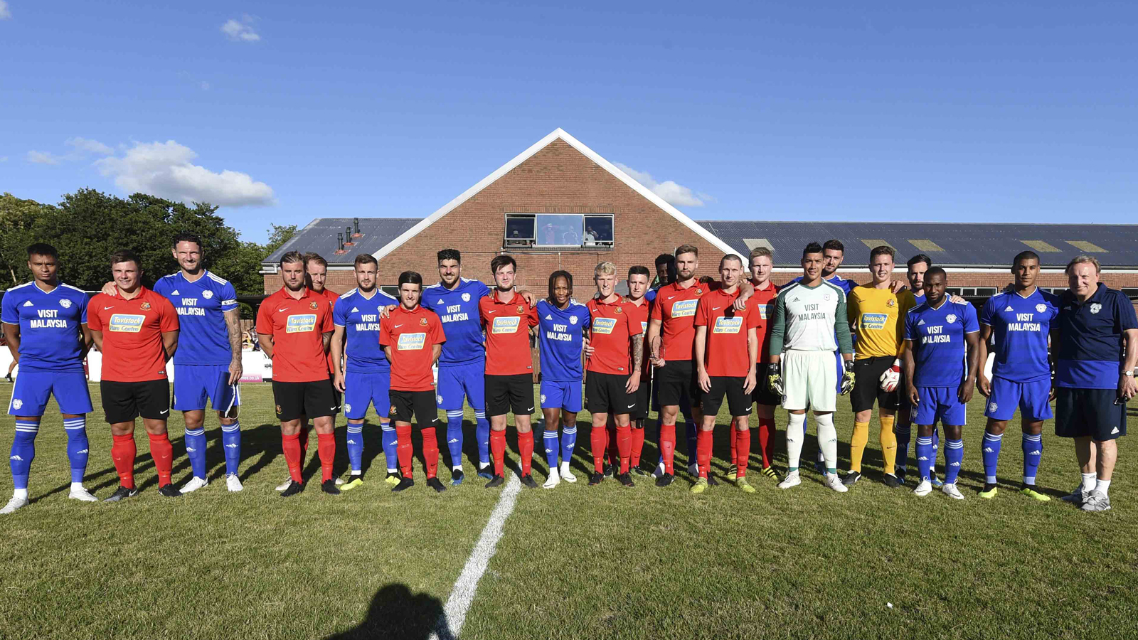 Cardiff City players