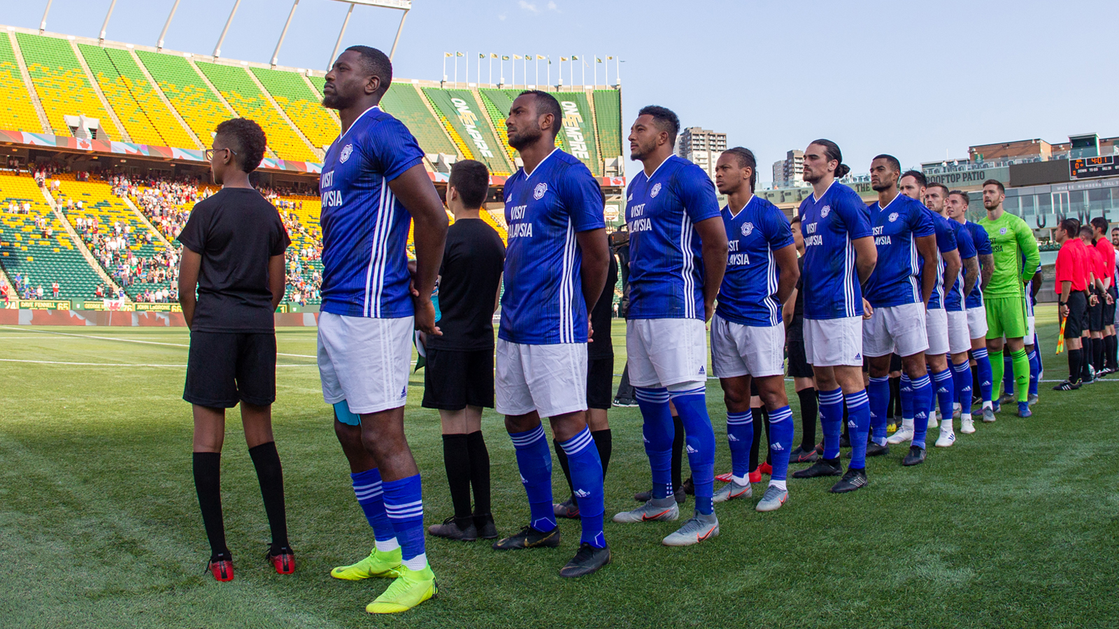 Cardiff City players