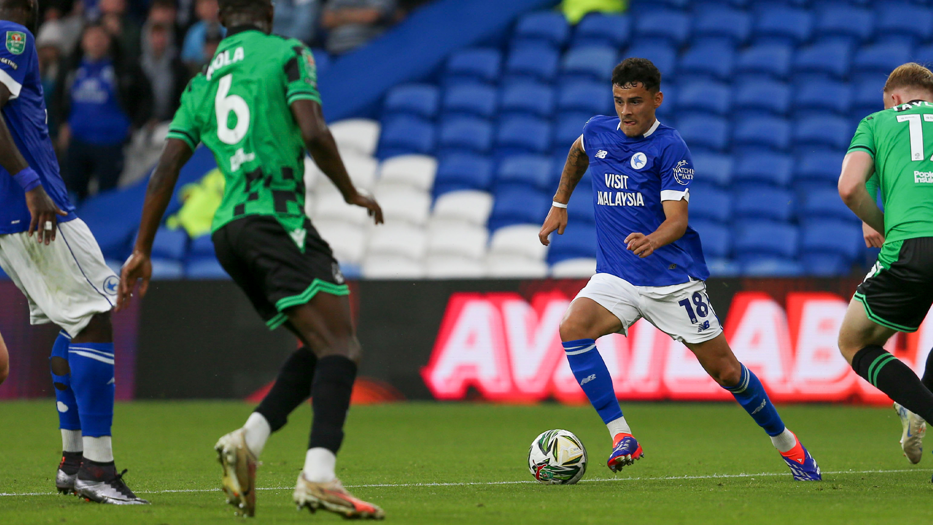 Alex Robertson Cardiff City vs. Bristol Rovers