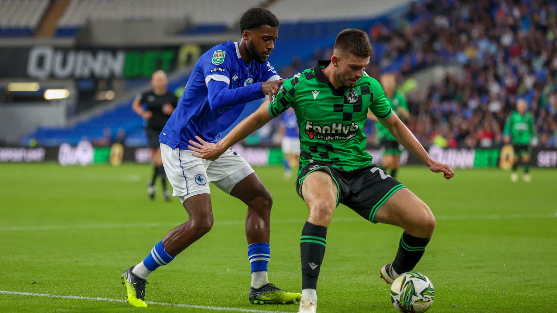 Raheem Conte Cardiff City vs. Bristol Rovers