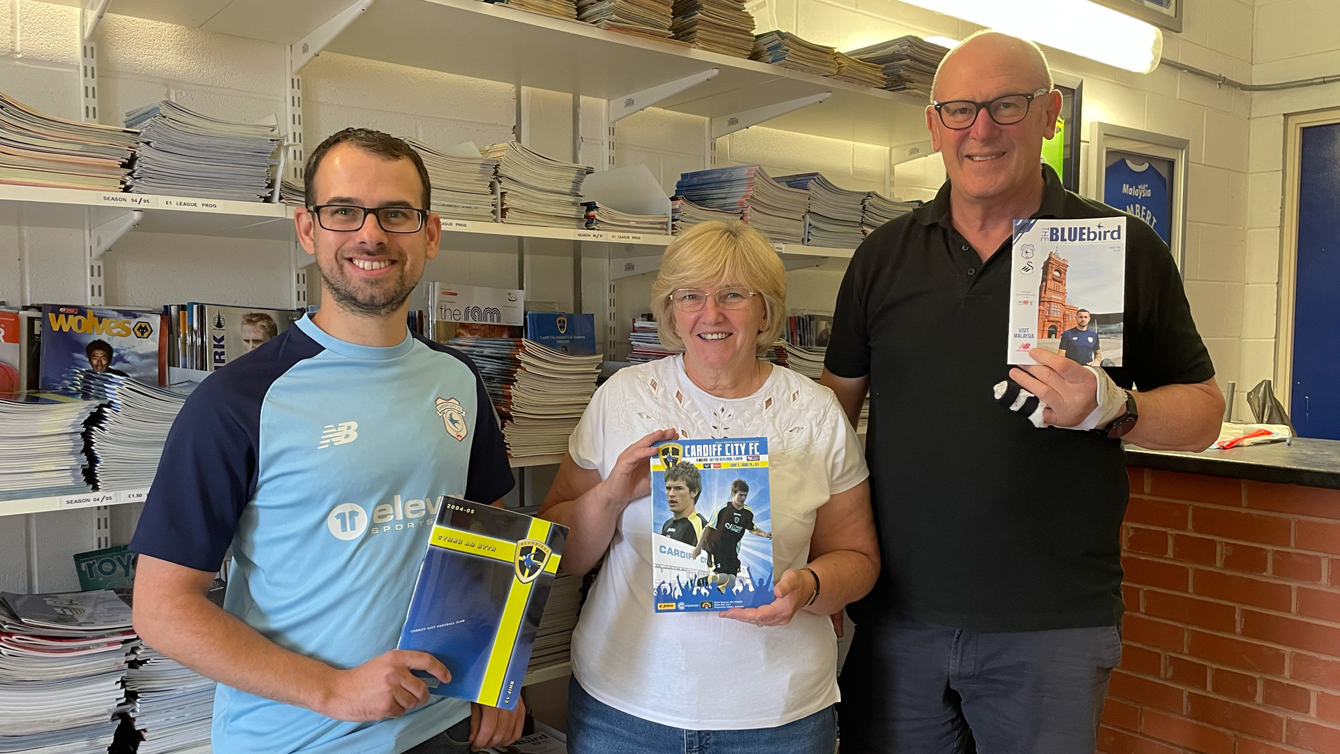 Cardiff City Supporters Club and their amazing programme collection...