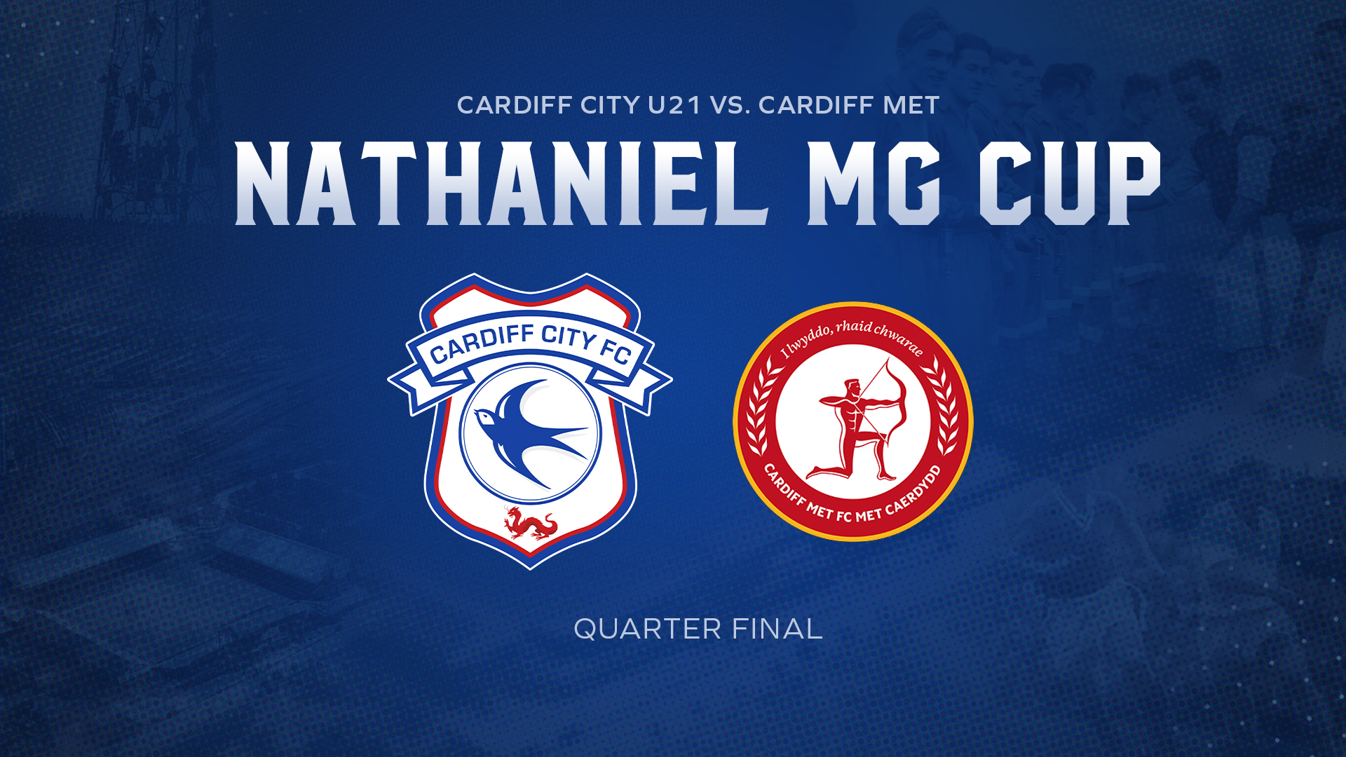 Cardiff City U21 MG Cup graphic