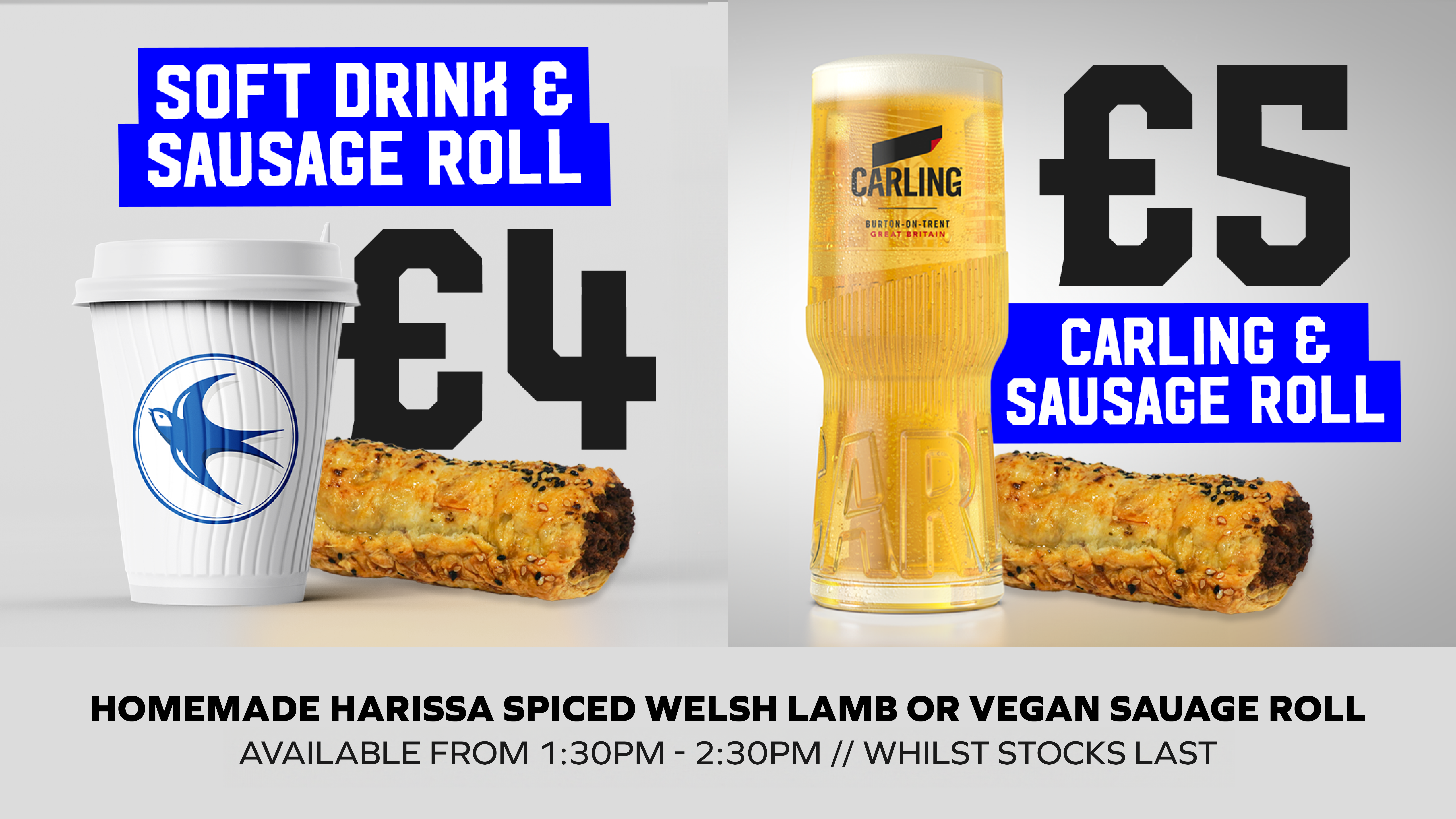 Carling & Sausage Roll