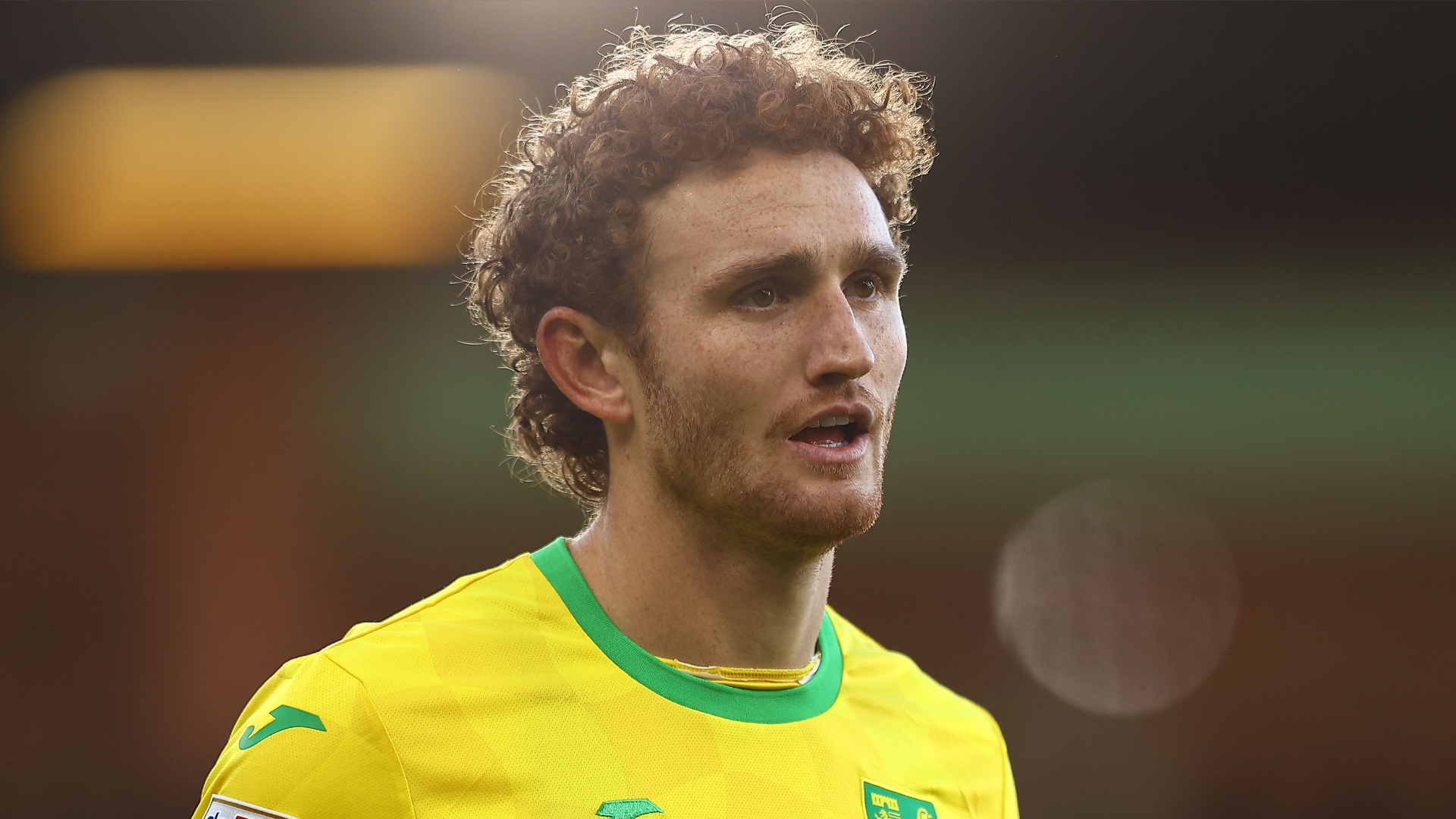 Josh Sargent in action for Norwich City