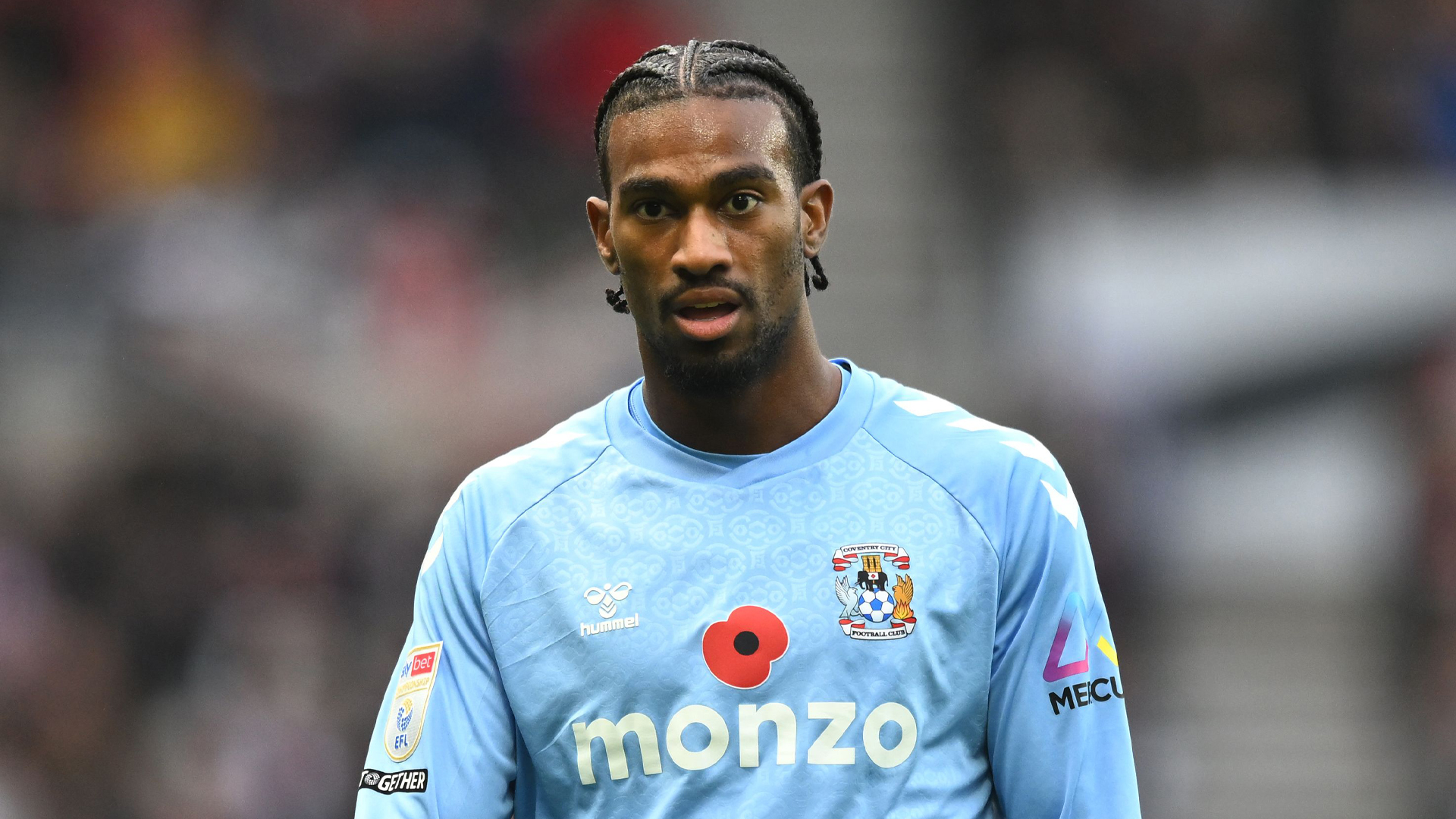 Haji Wright in action for Coventry City