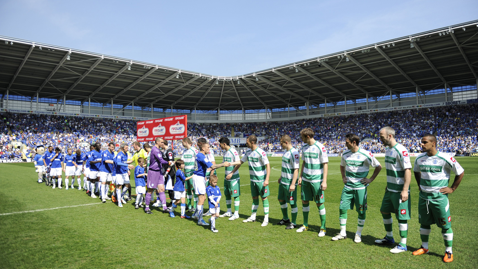 Cardiff City players