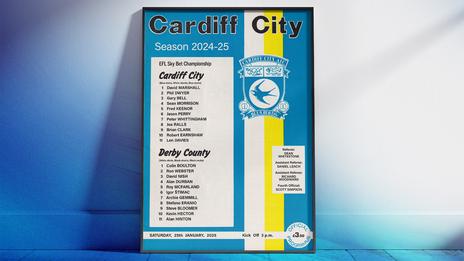 The Bluebird | City vs. Derby County