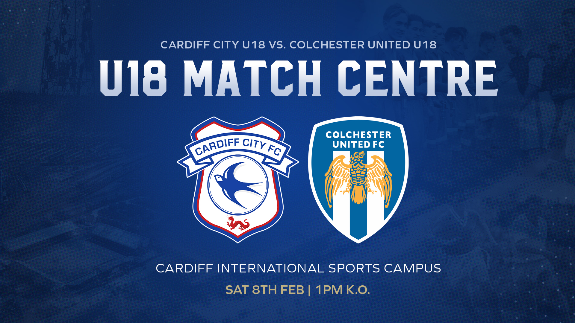 U18 Match Centre: Cardiff City vs. Colchester United