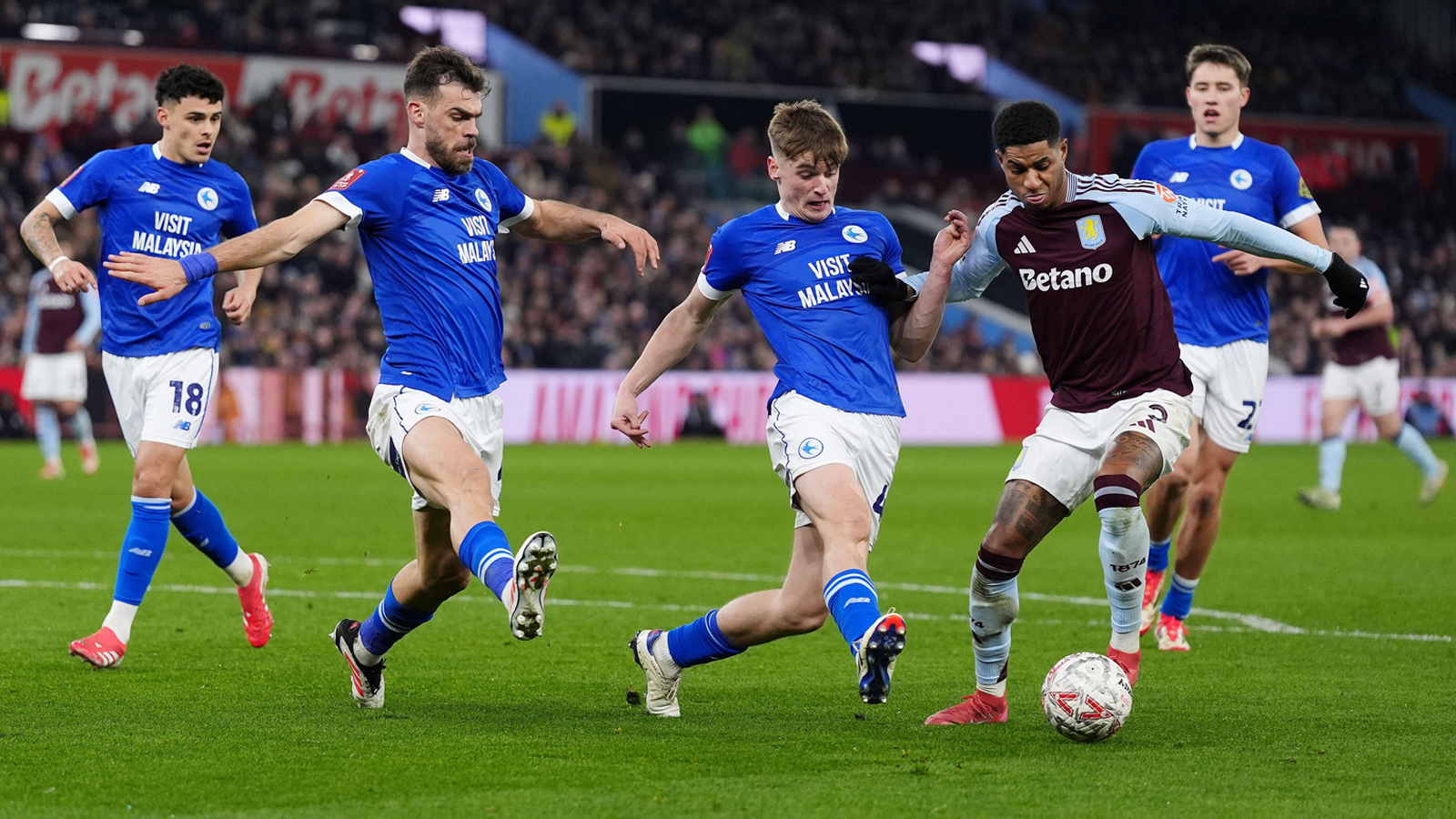 Cardiff City players