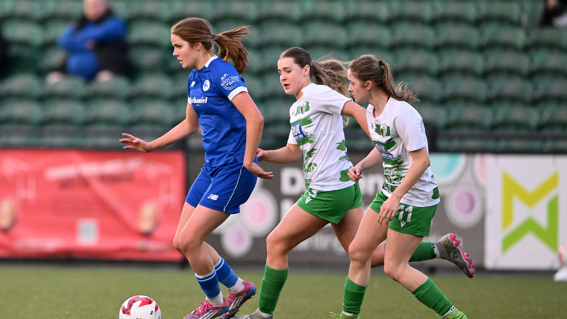 Fiona Barry in action for Cardiff City FC Women