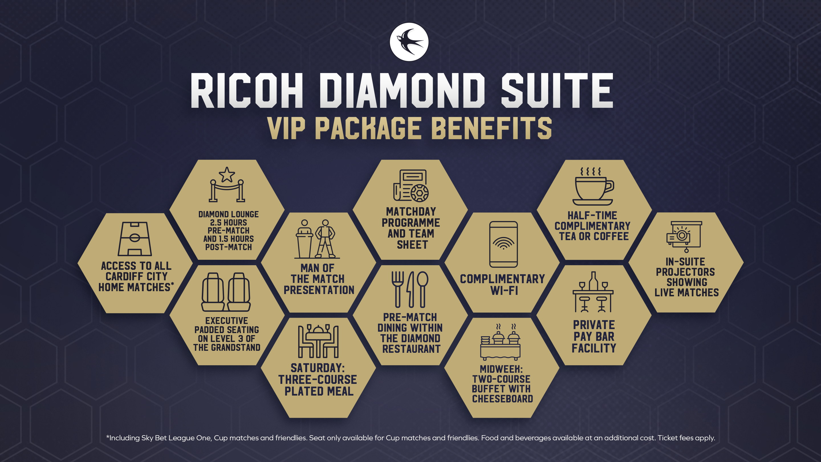 Ricoh Diamond Suite VIP Package