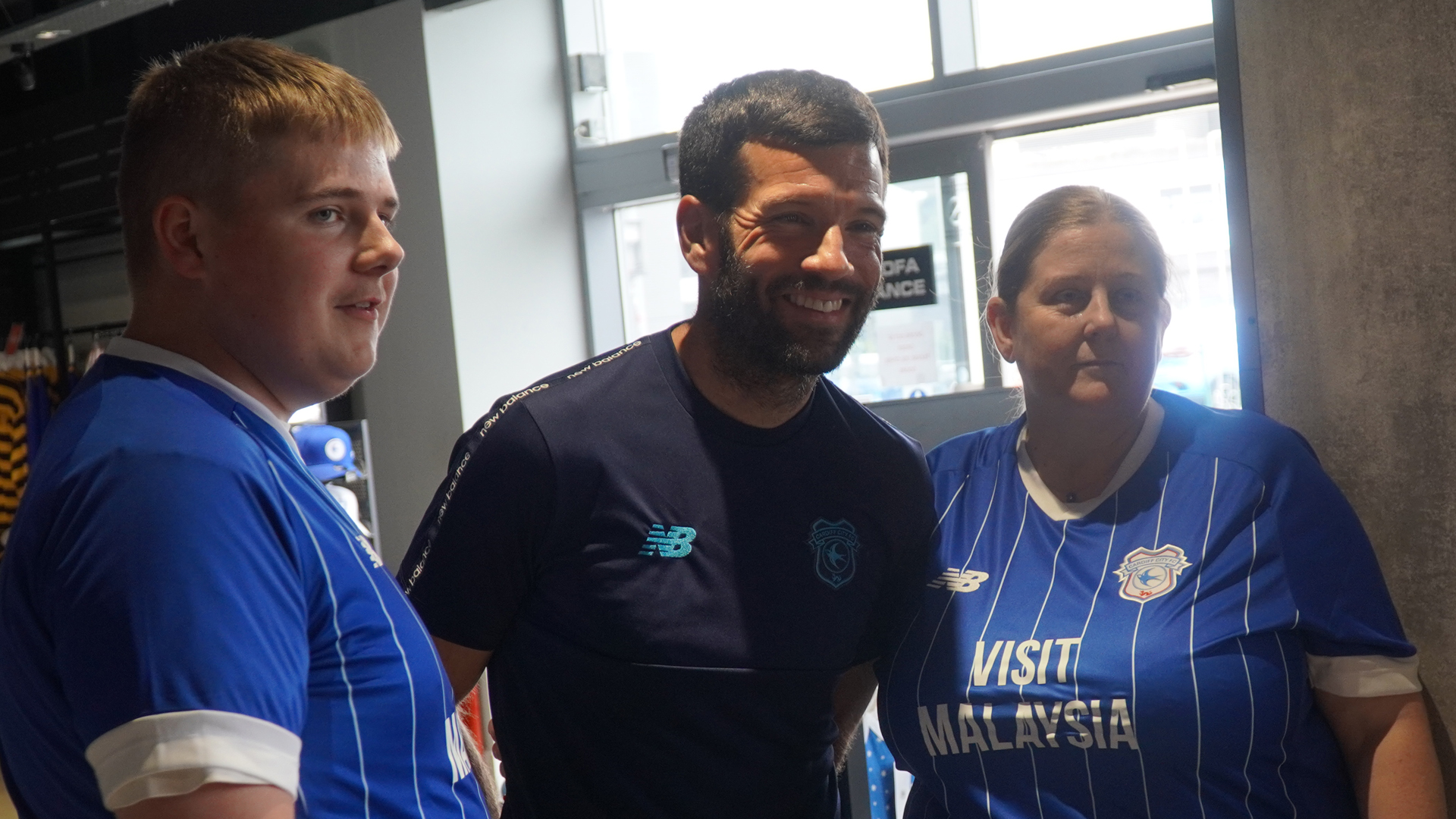 Brian Barry-Murphy meets the City fans