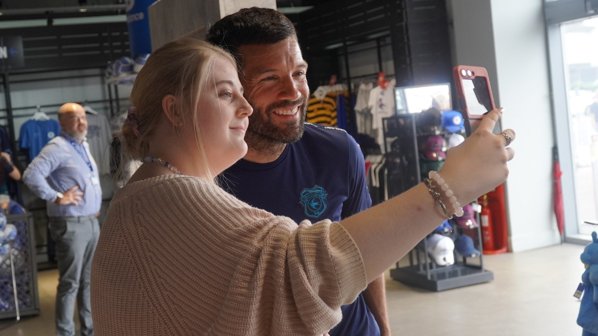 Brian Barry-Murphy meets the City fans