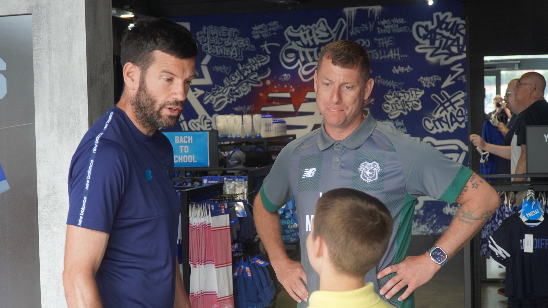 Brian Barry-Murphy meets the City fans