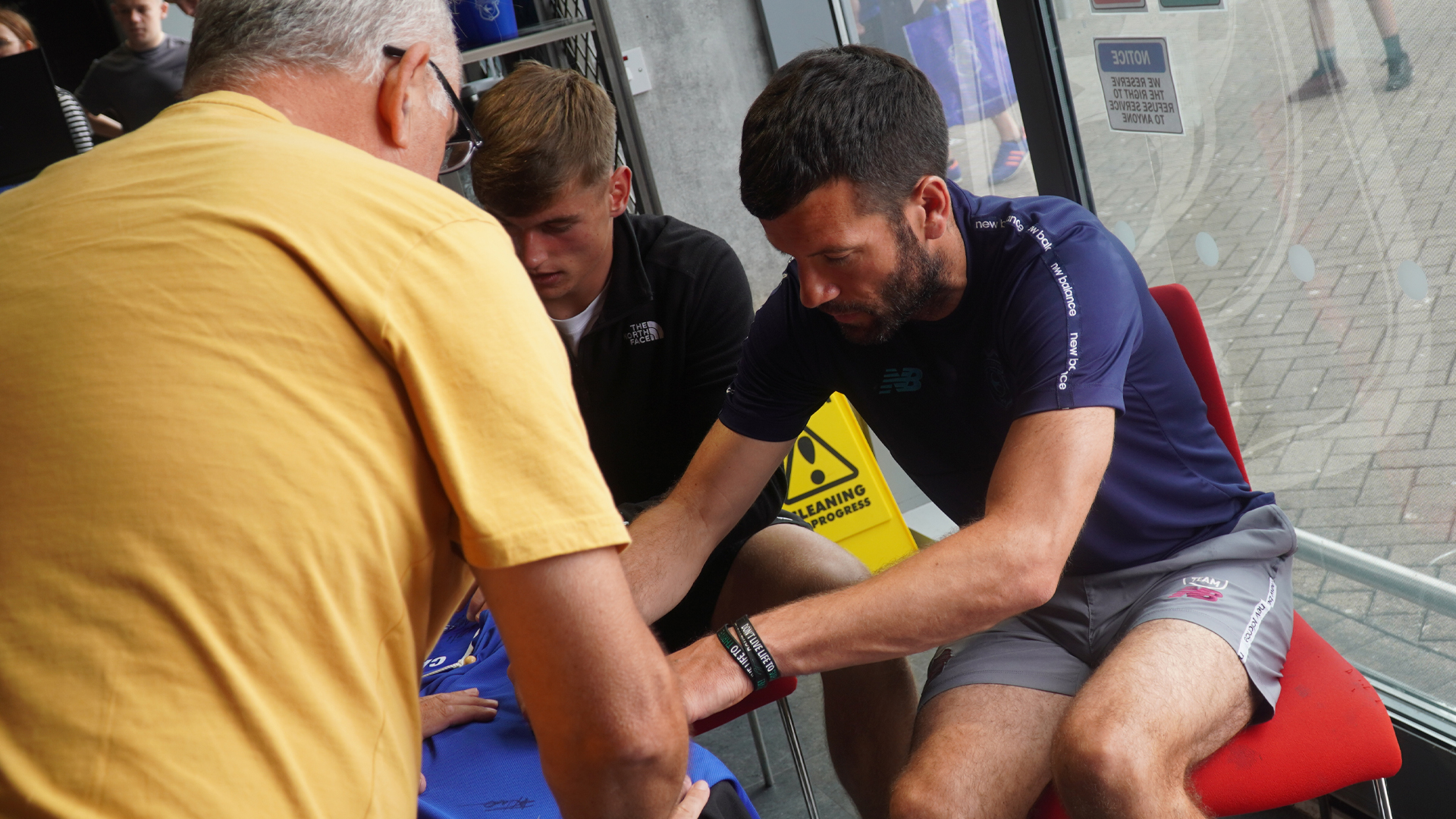 Brian Barry-Murphy meets the City fans