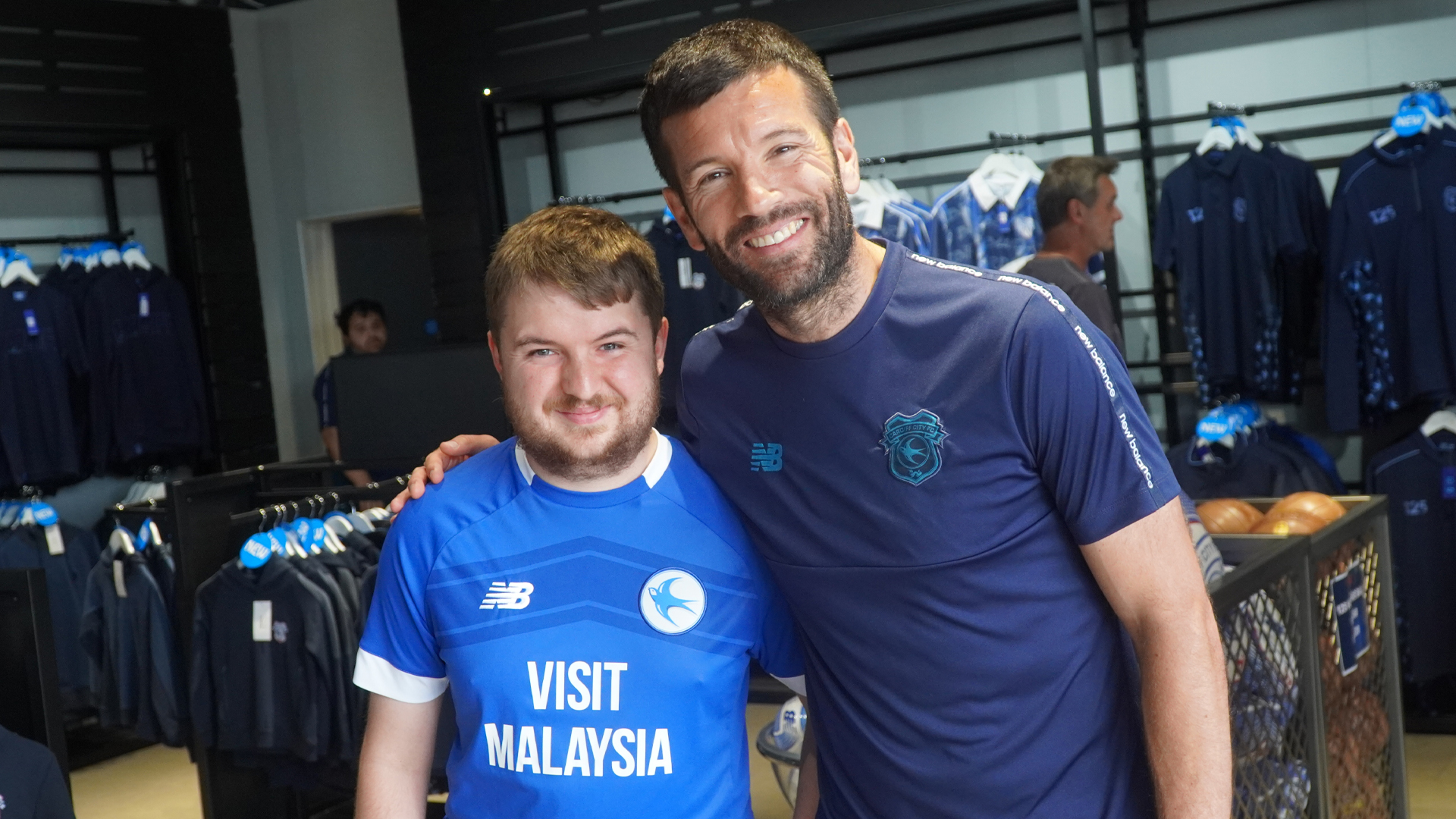Brian Barry-Murphy meets the City fans