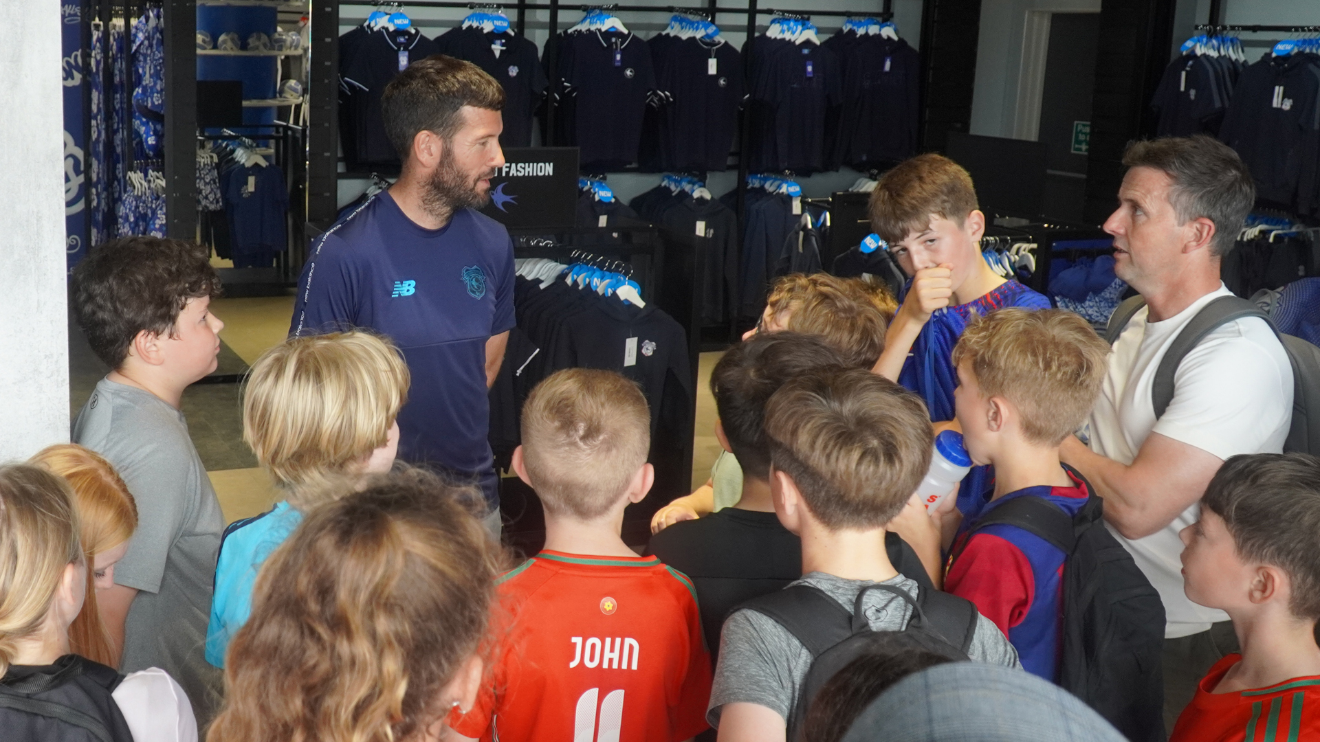 Brian Barry-Murphy meets the City fans