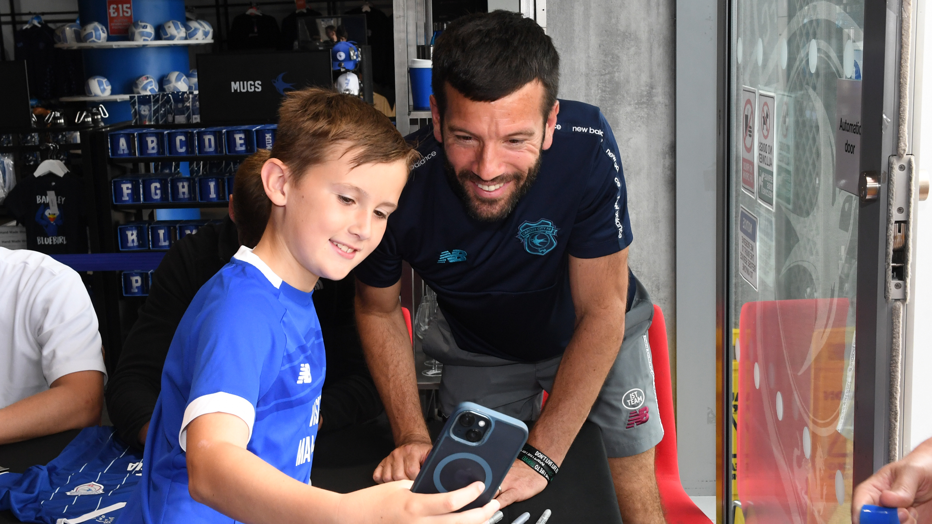 Brian Barry-Murphy meets the City fans