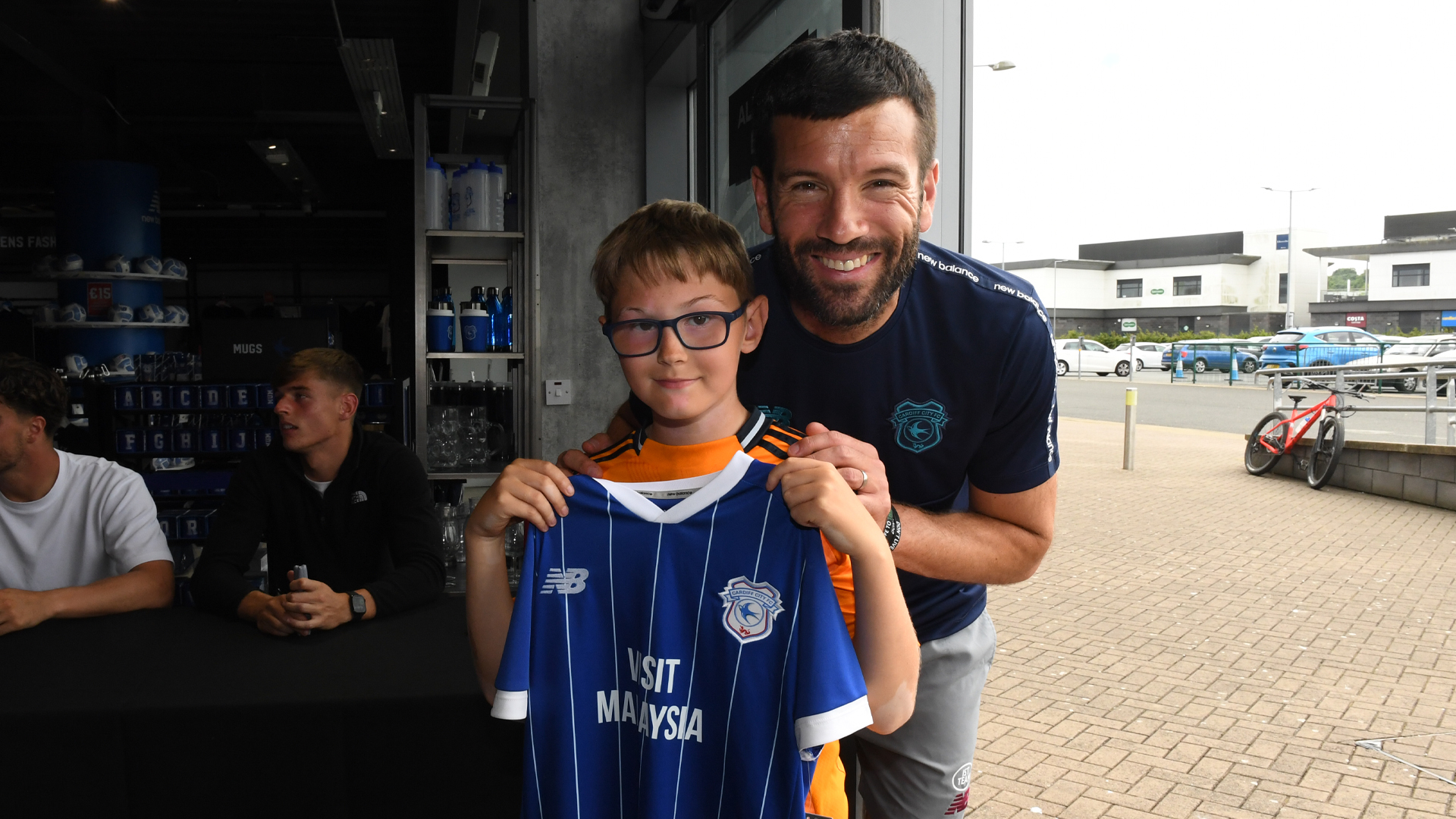 Brian Barry-Murphy meets the City fans
