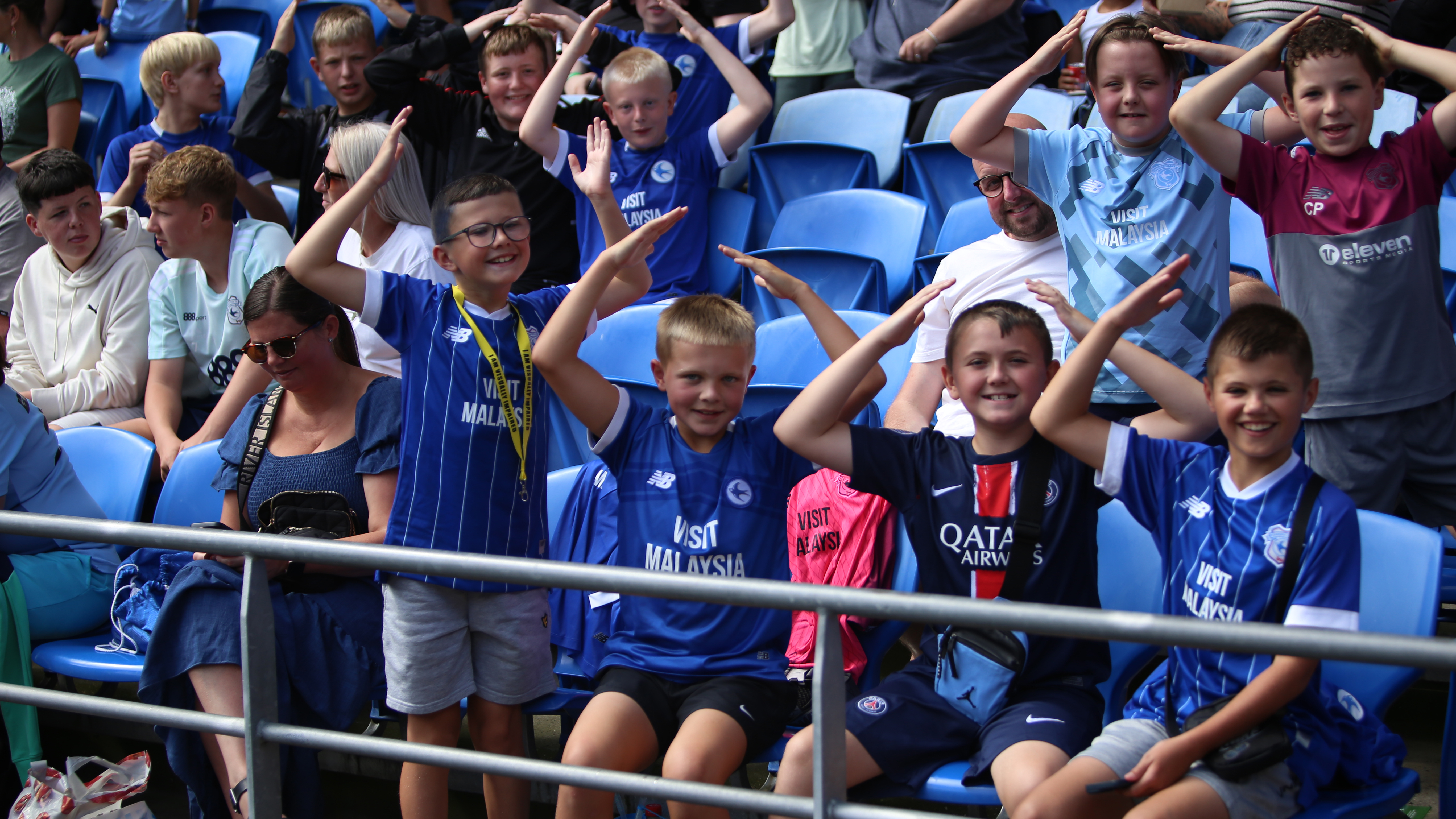 City supporters at CCS