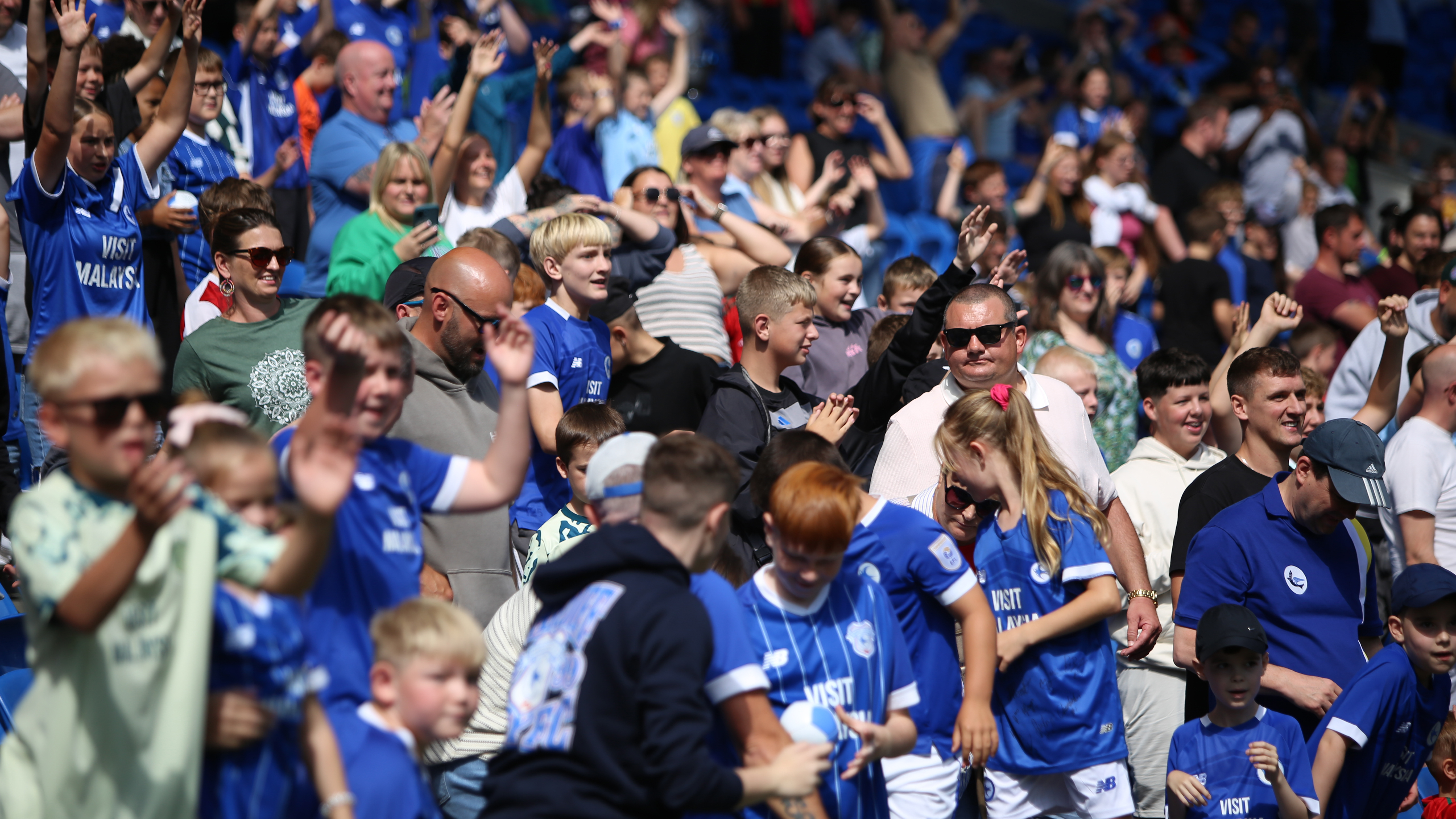 City supporters at CCS