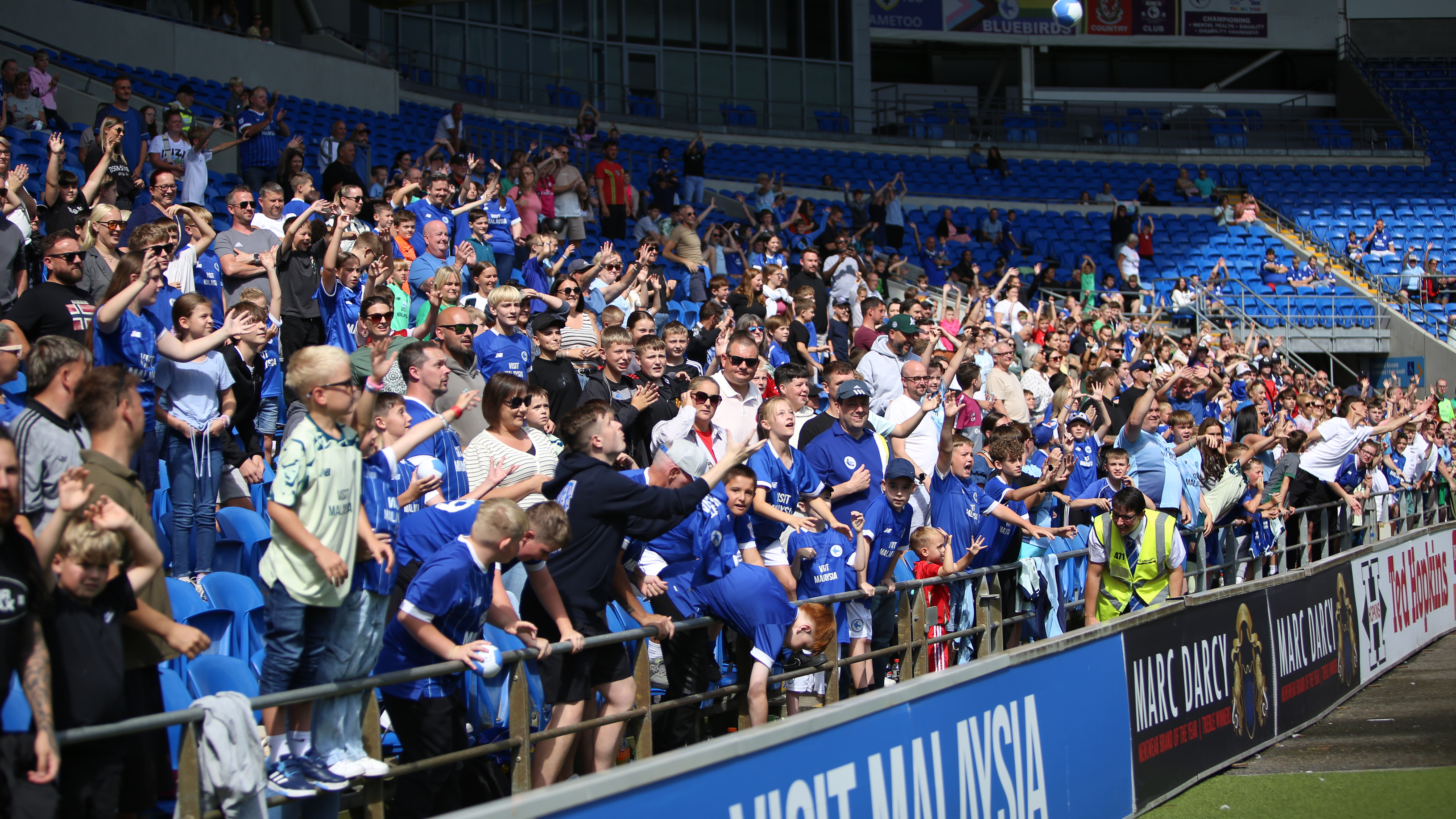 City supporters at CCS