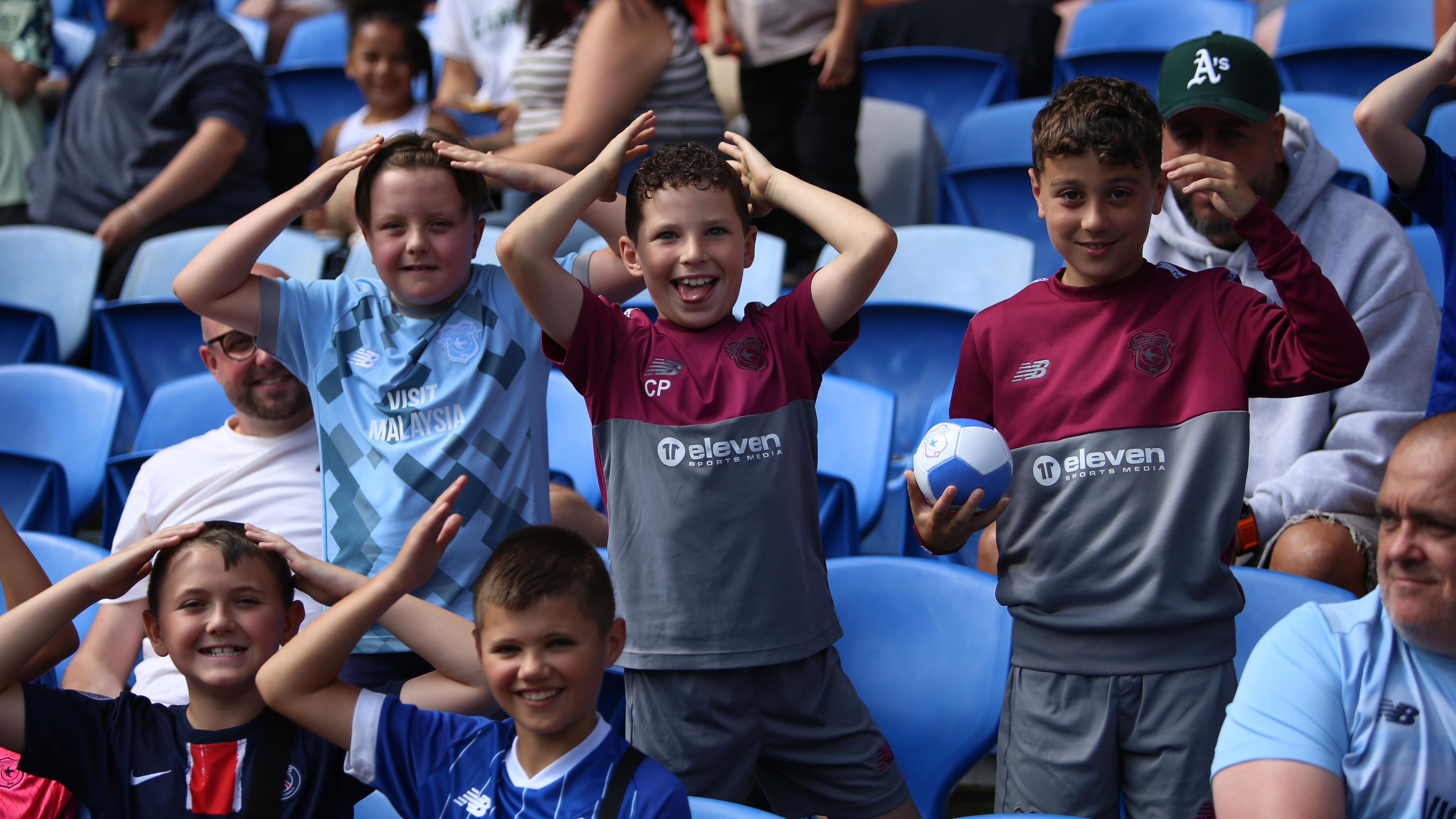 City supporters at CCS