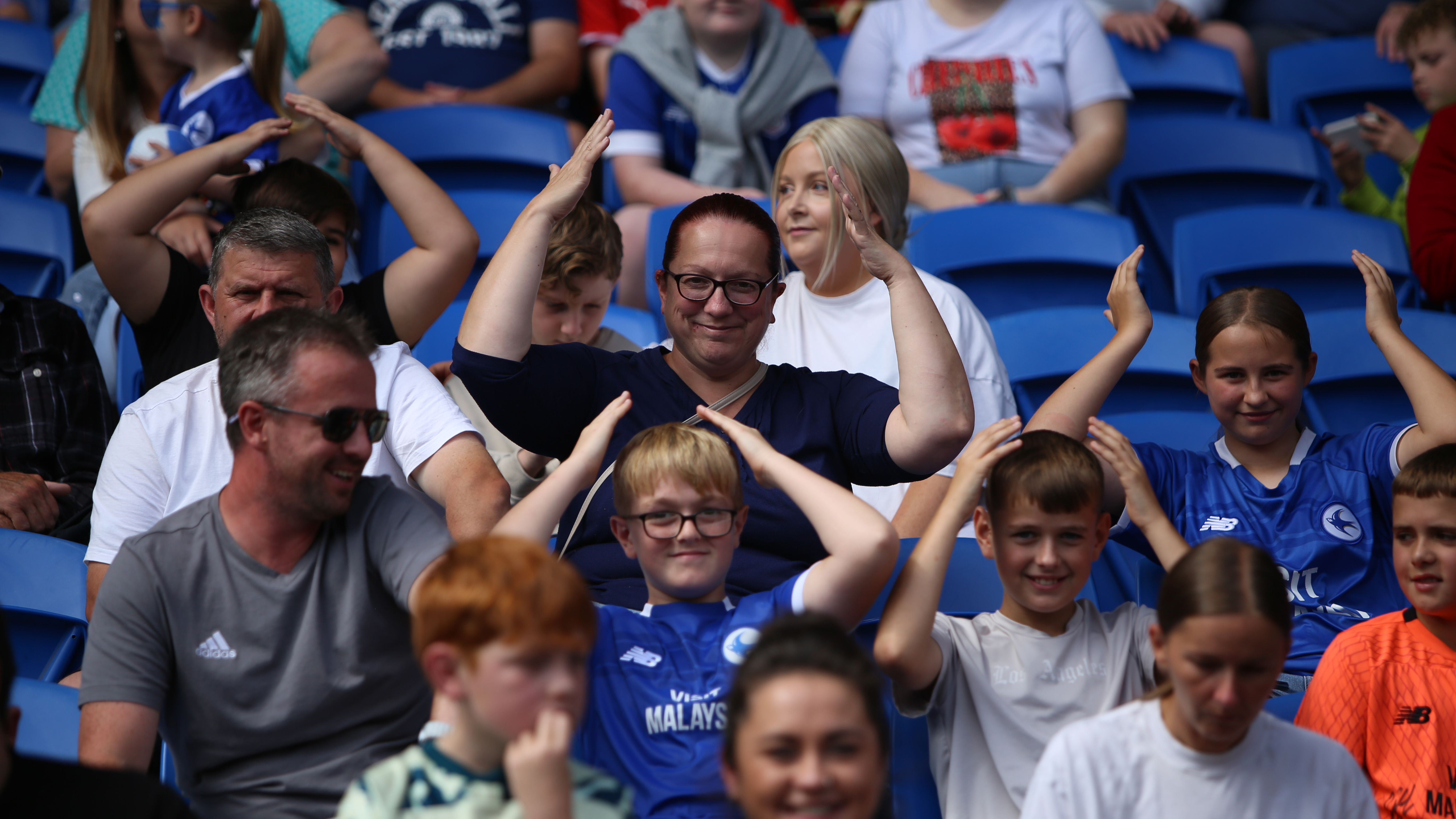 City supporters at CCS