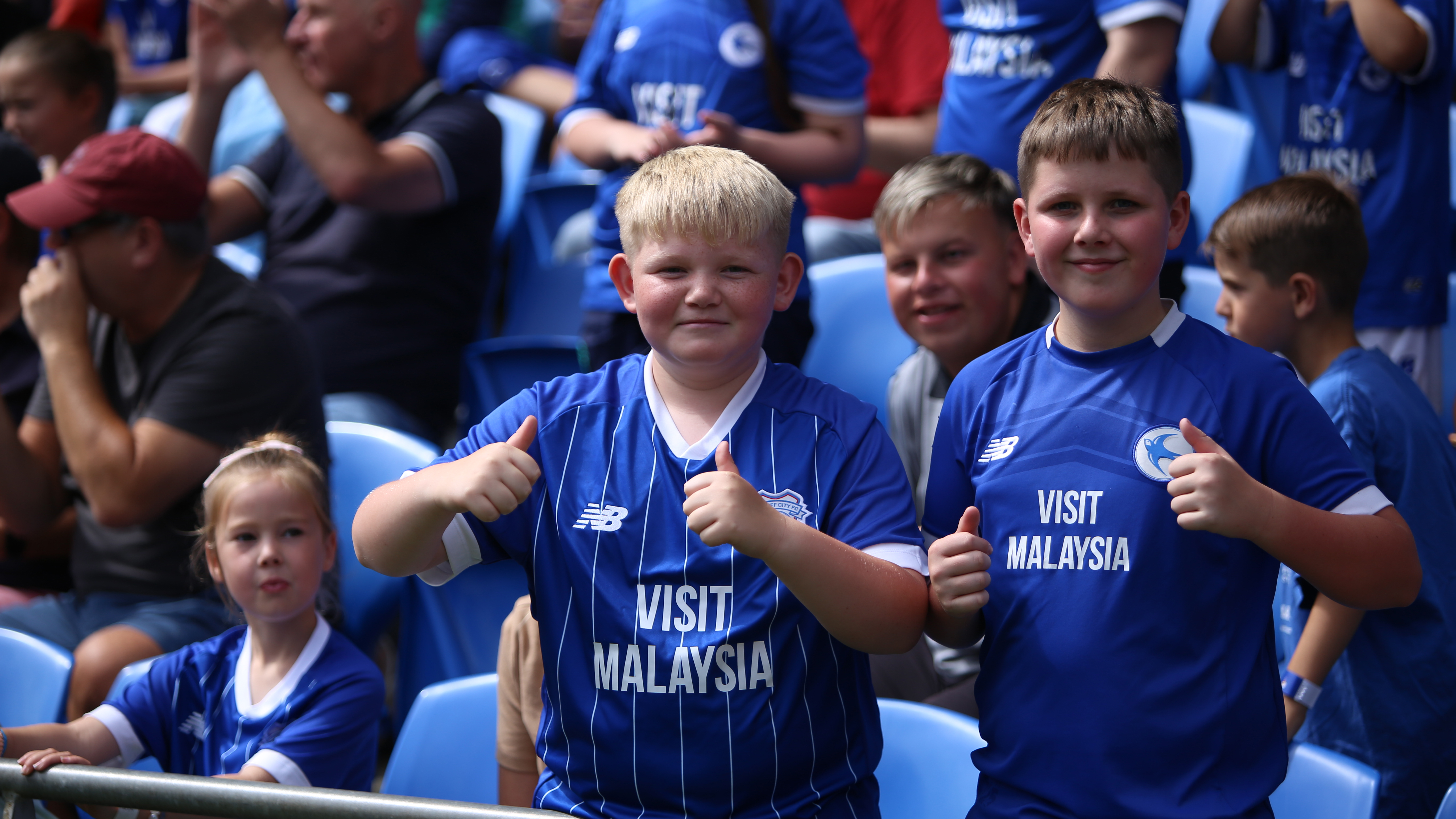 City supporters at CCS