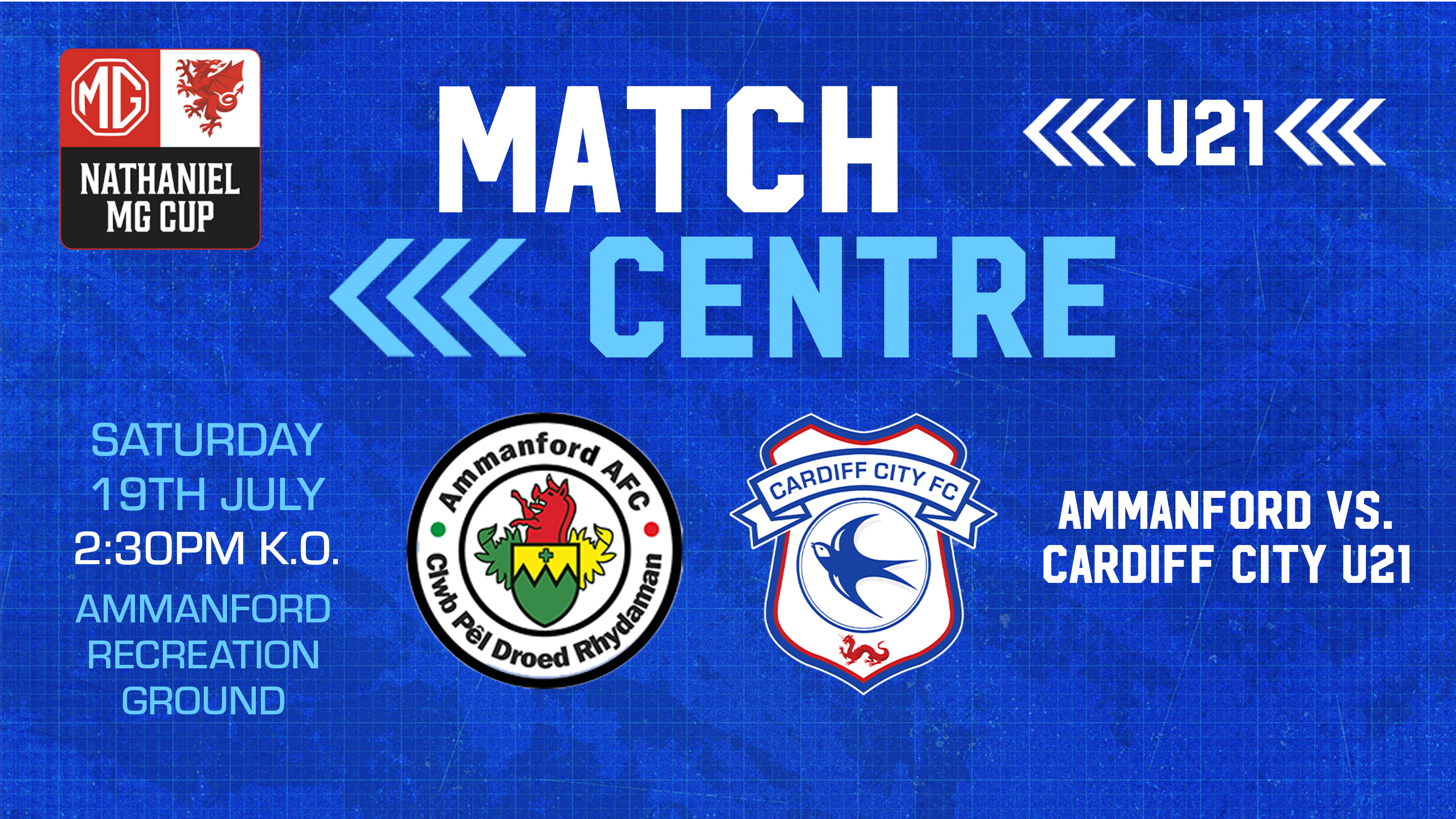 U21 Match Centre