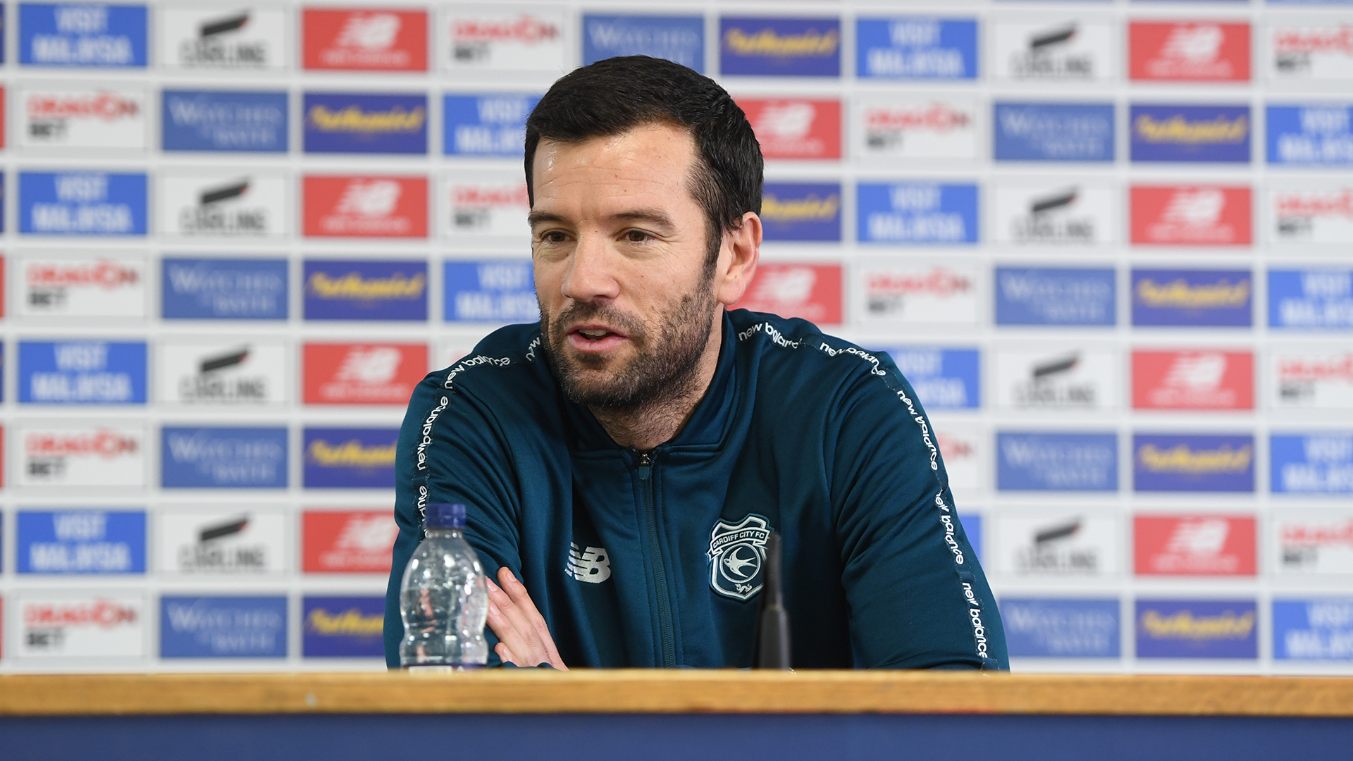 Brian Barry-Murphy speaks to the press